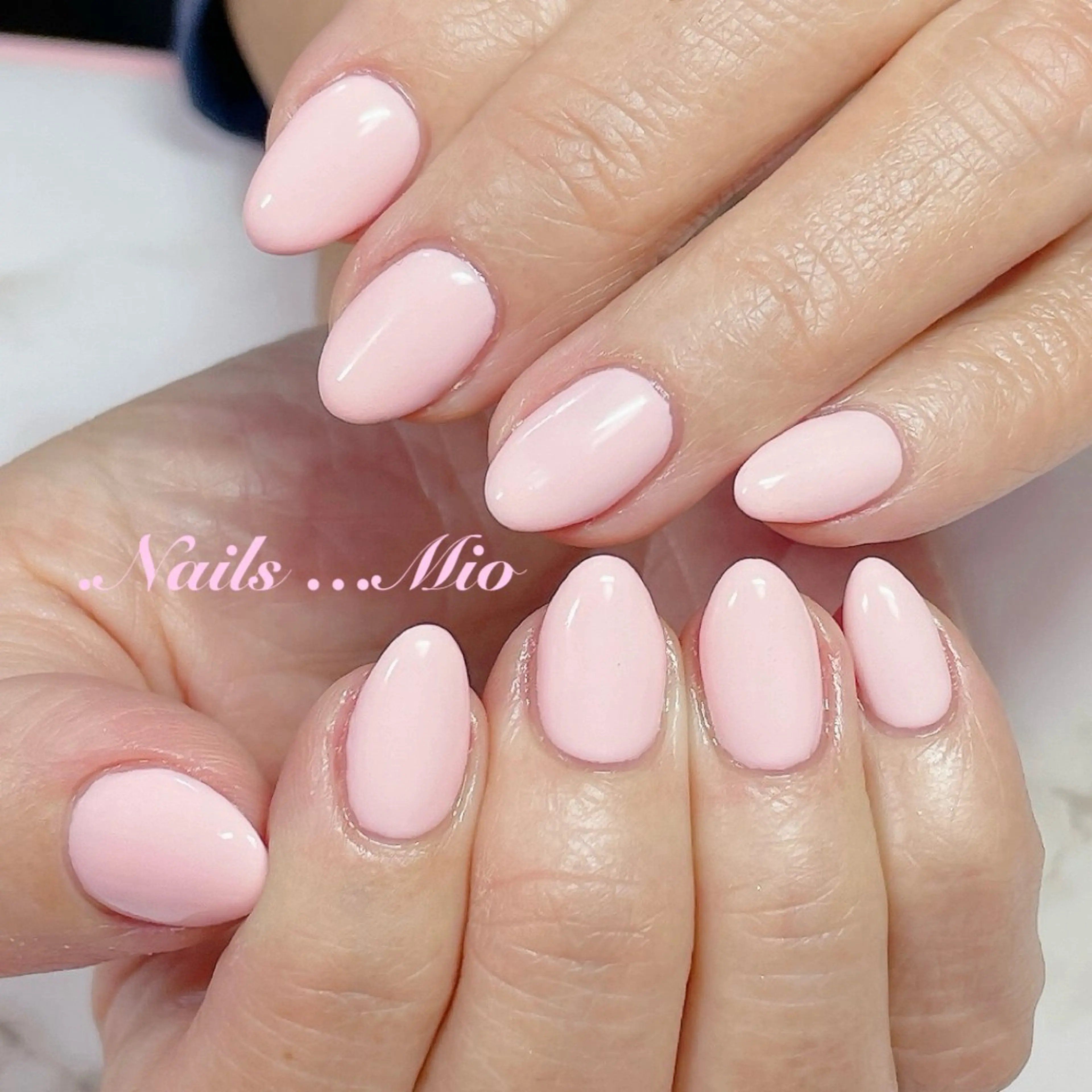 ネイル ジェルネイル ワンカラーネイル .Nails Mio 赤羽西ネイルサロンのネイルデザイン
