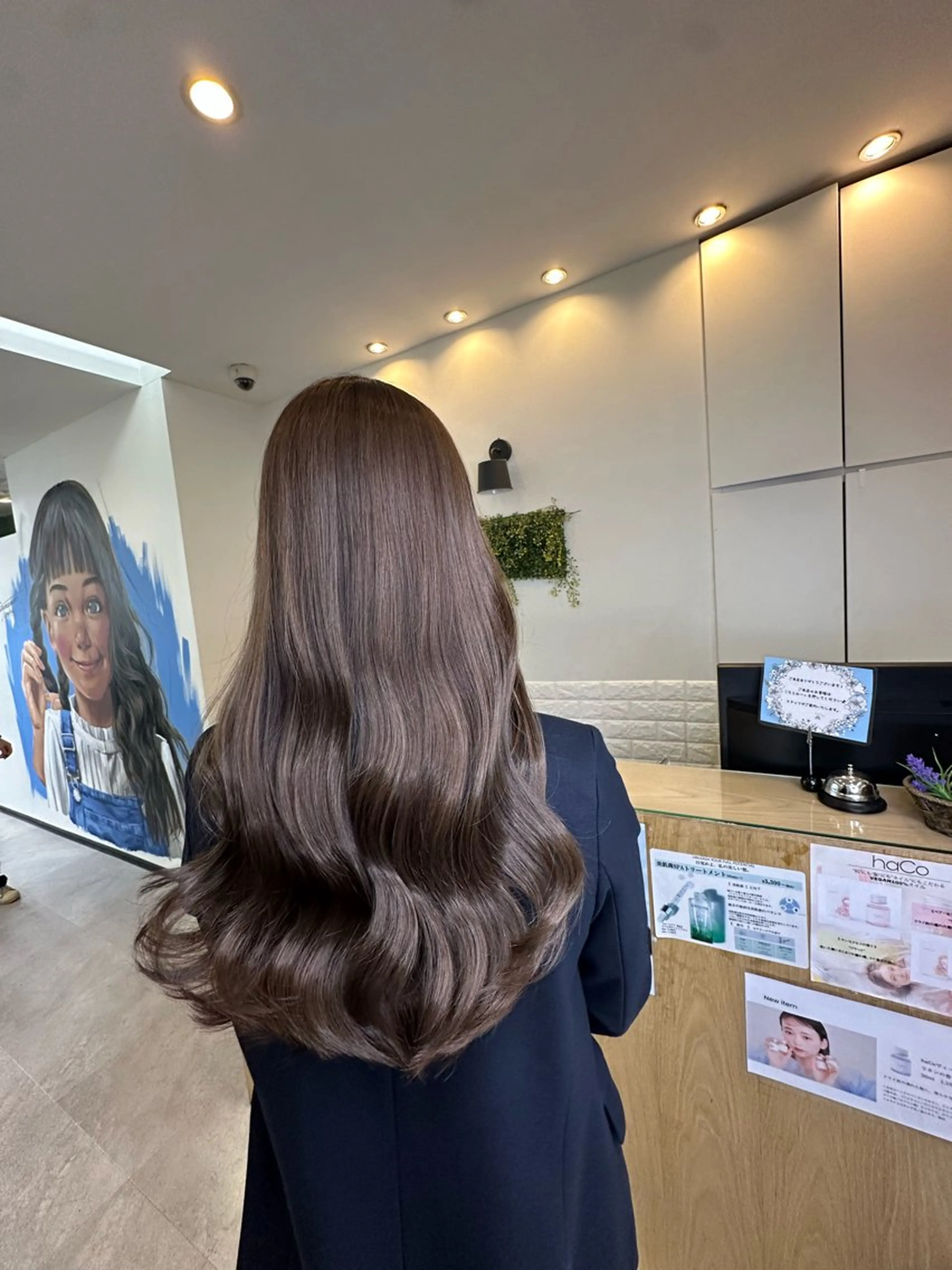 セミロング カット ヘアカラー トリートメント ヘッドスパ 栄/久屋大通り/韓国 /透明感/横山🩵のヘアスタイル