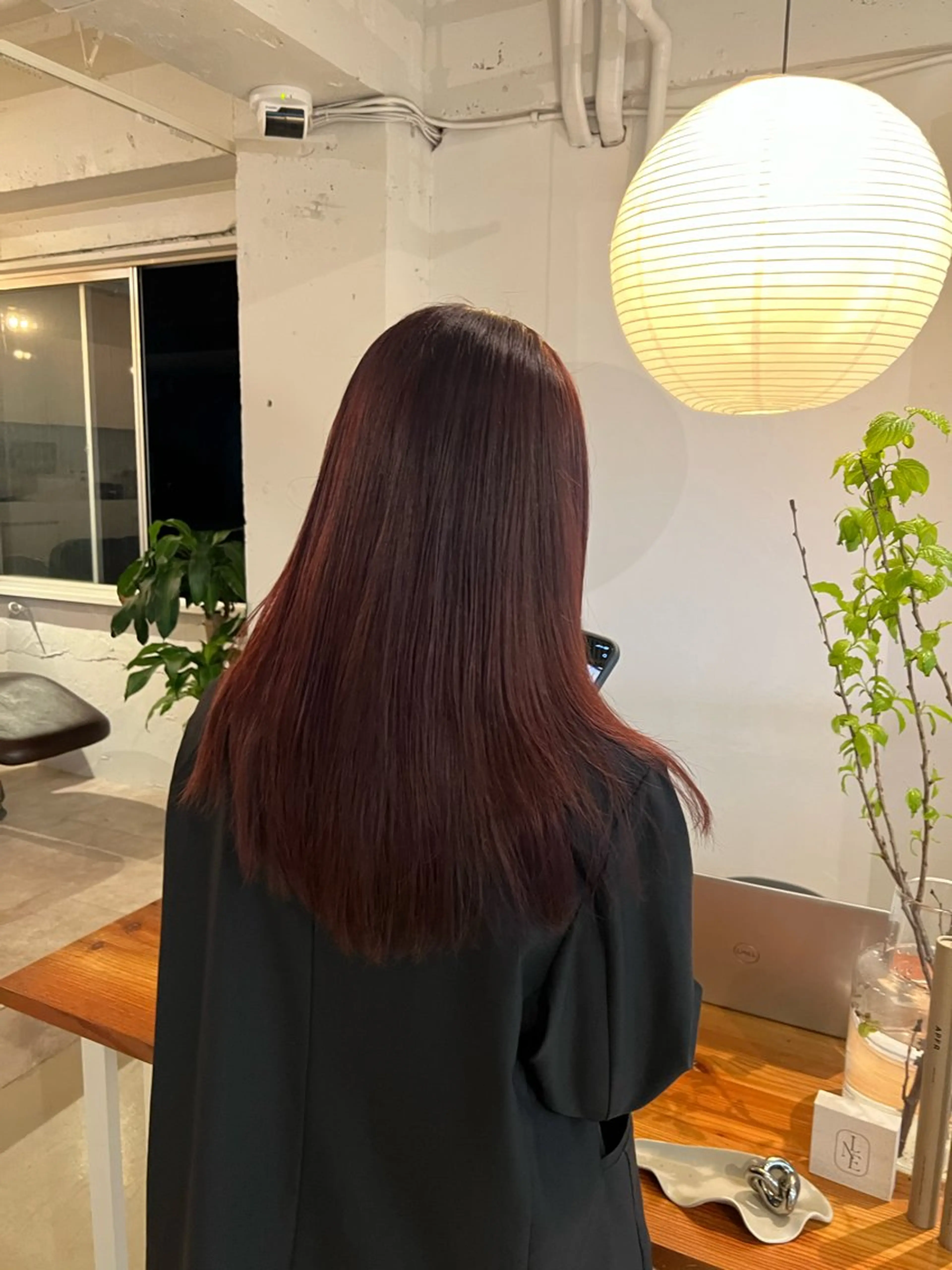 ロング ヘアカラー 北見 桃夏のヘアスタイル