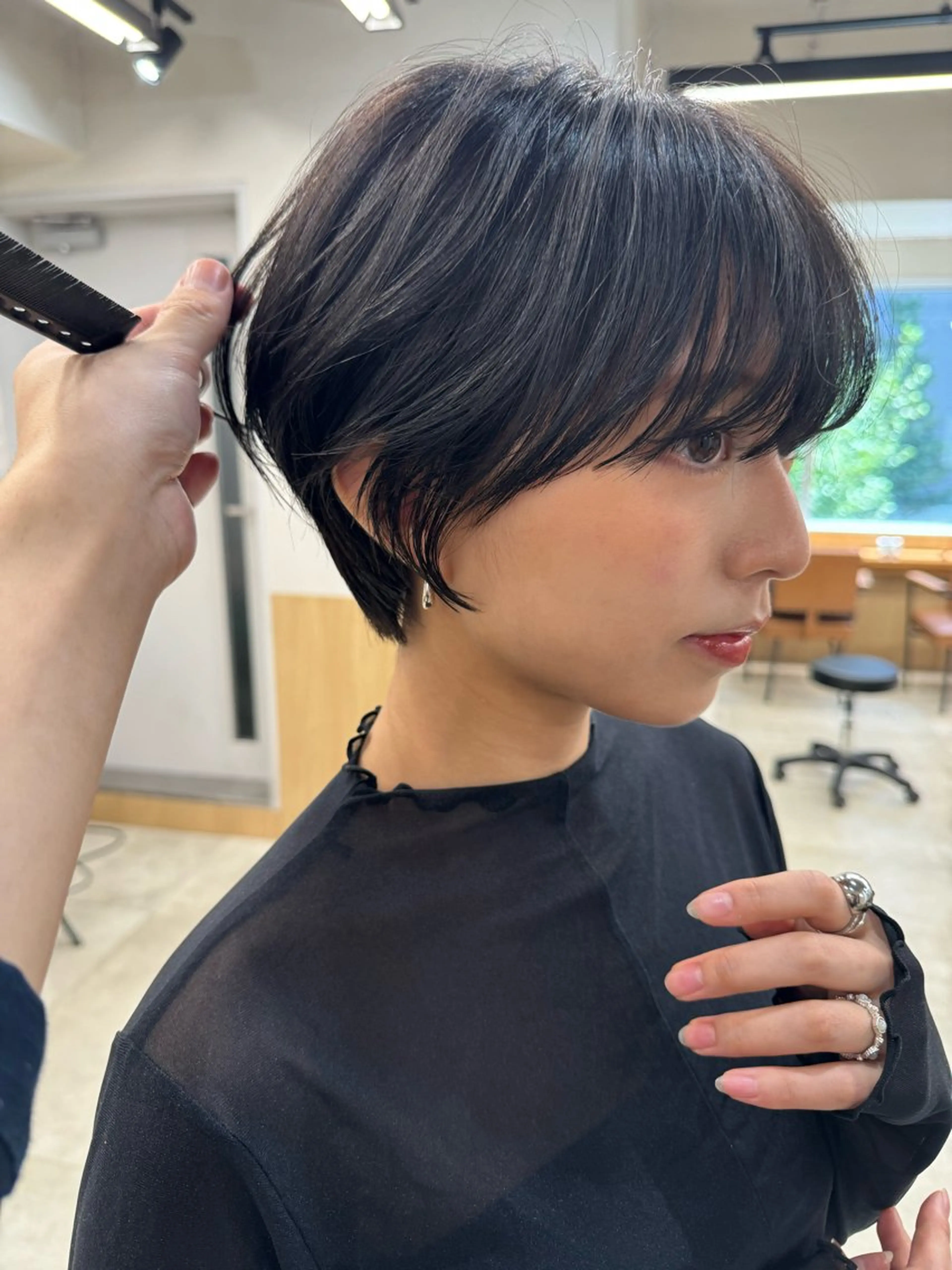 ショート 似合わせのプロ🌿 ショート/銀座/れんのヘアスタイル