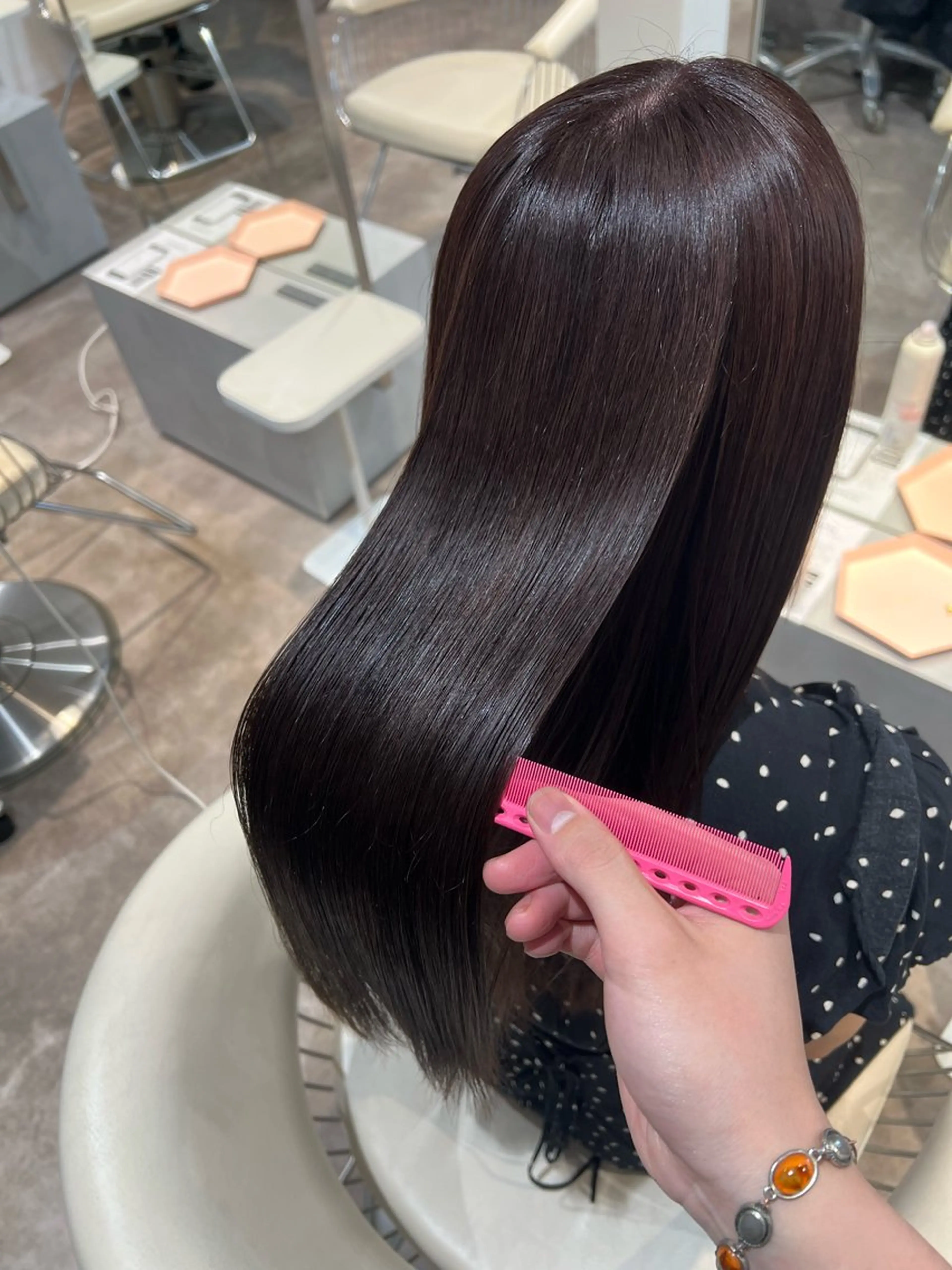 ミディアム カラー カット ヘアカラー トリートメント 💎透明感カラー特化 💎TAISEIのヘアスタイル