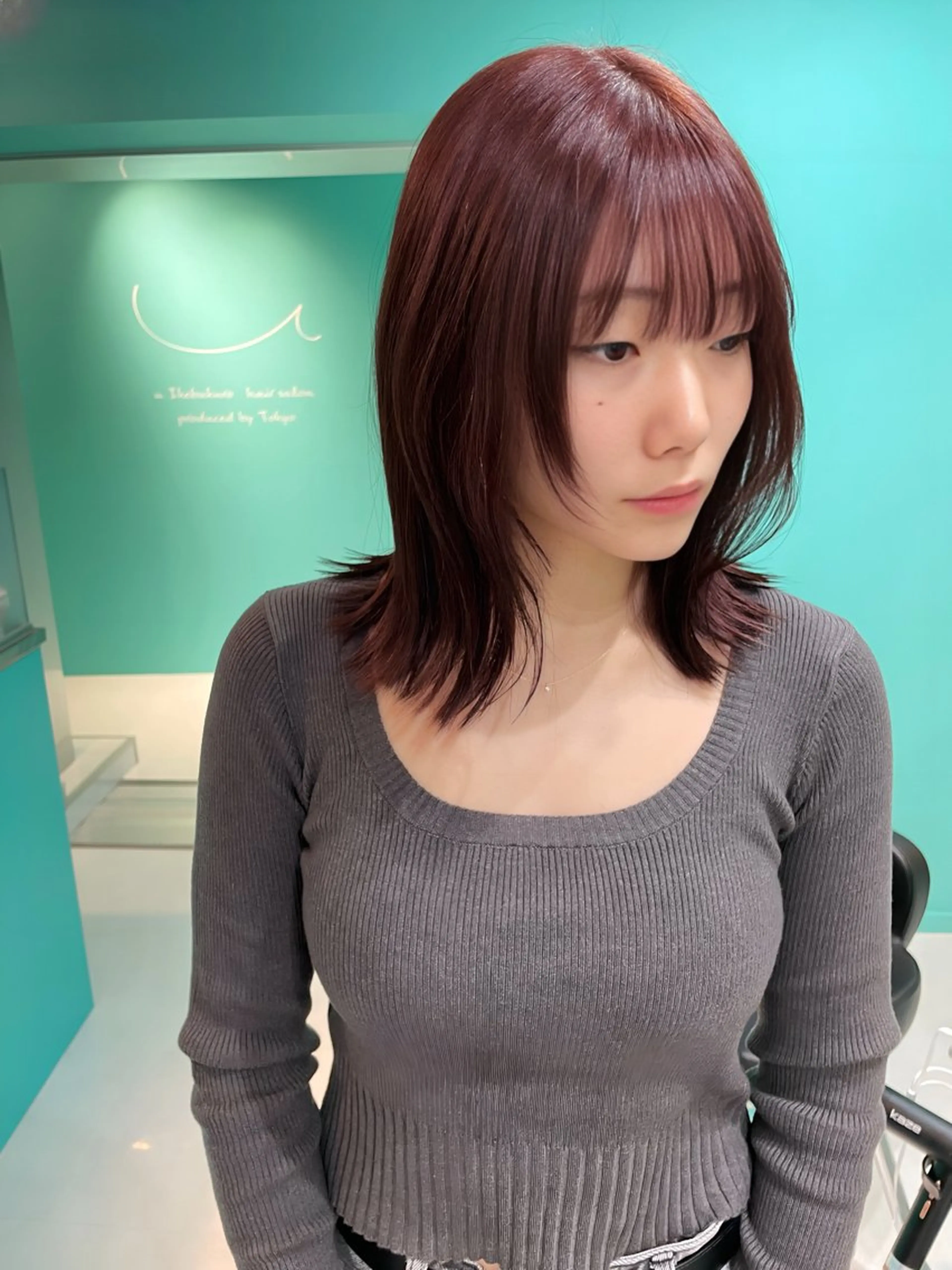 ミディアム カラー カット ヘアカラー 🫧ショート/ボブ 池袋西口・泡渕✂️のヘアスタイル