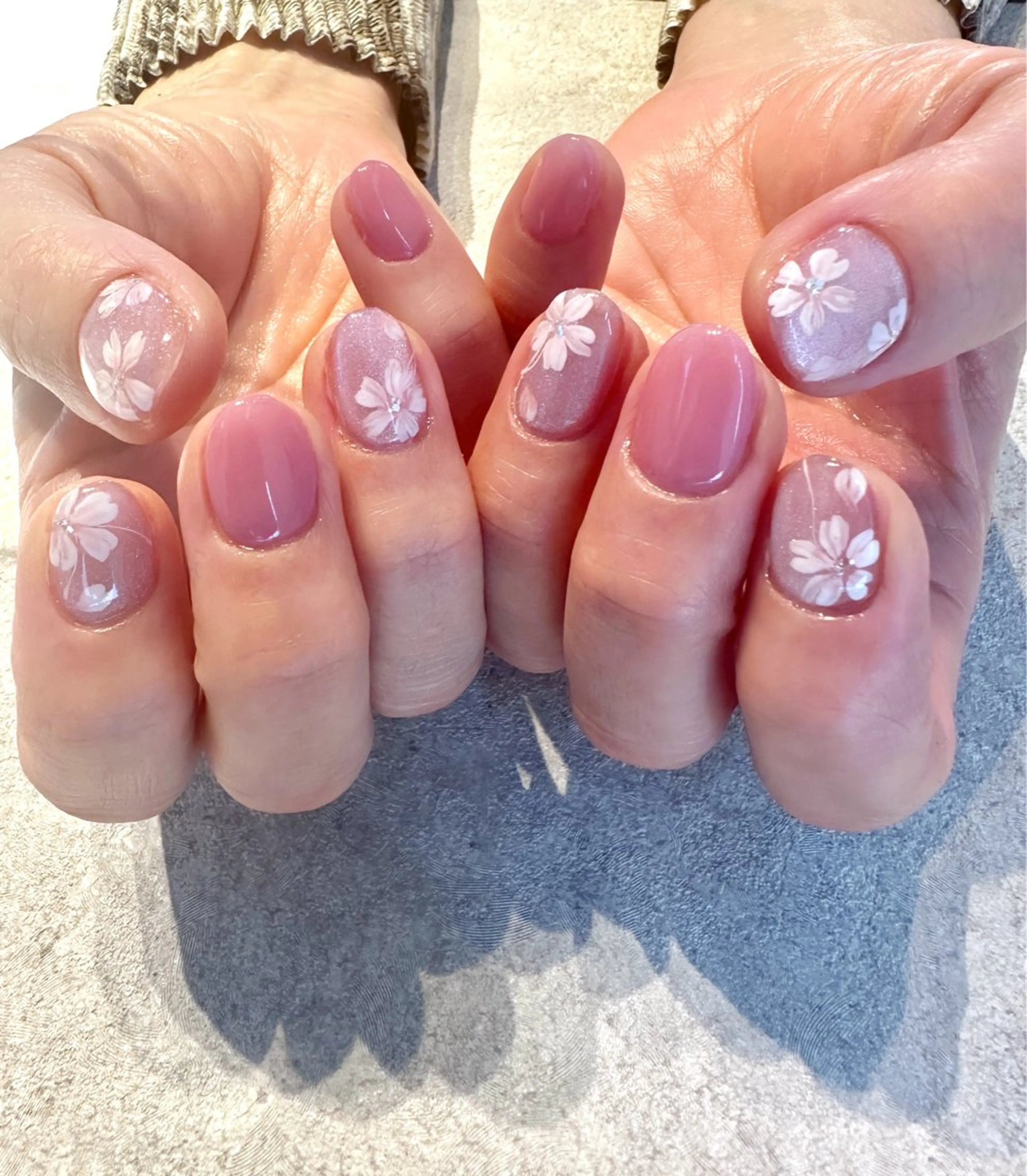ネイル アートネイル マグネットネイル ワンカラーネイル ハンドネイル Baden Nail ﾊﾞ-ﾃﾞﾝ ﾈｲﾙのネイルデザイン