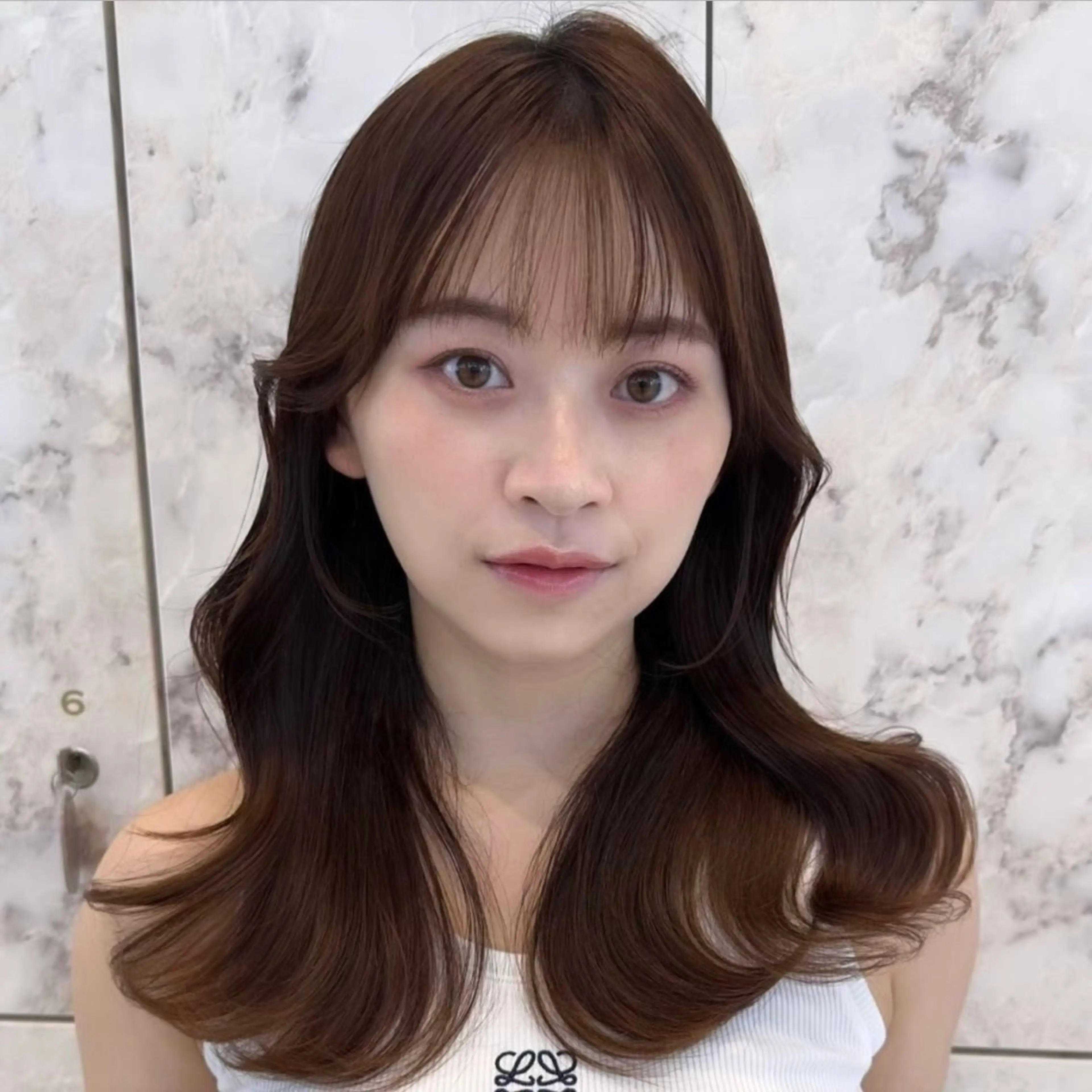 ロング カラー 新宿/韓国ヘア kurea🎀のヘアスタイル