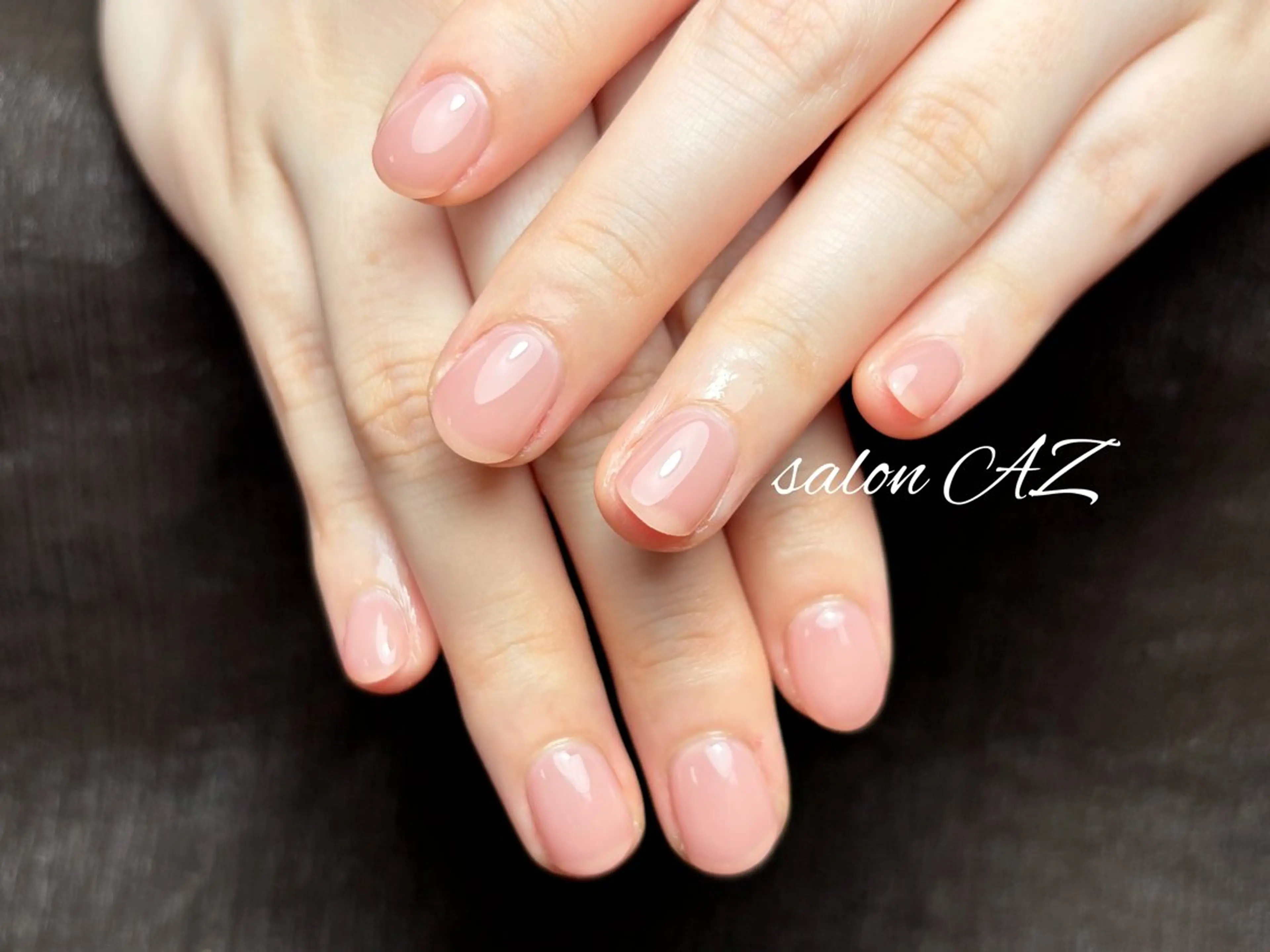 ネイル アートネイル 長さ出し フットネイル フレンチネイル ジェルネイル salon AZのネイルデザイン