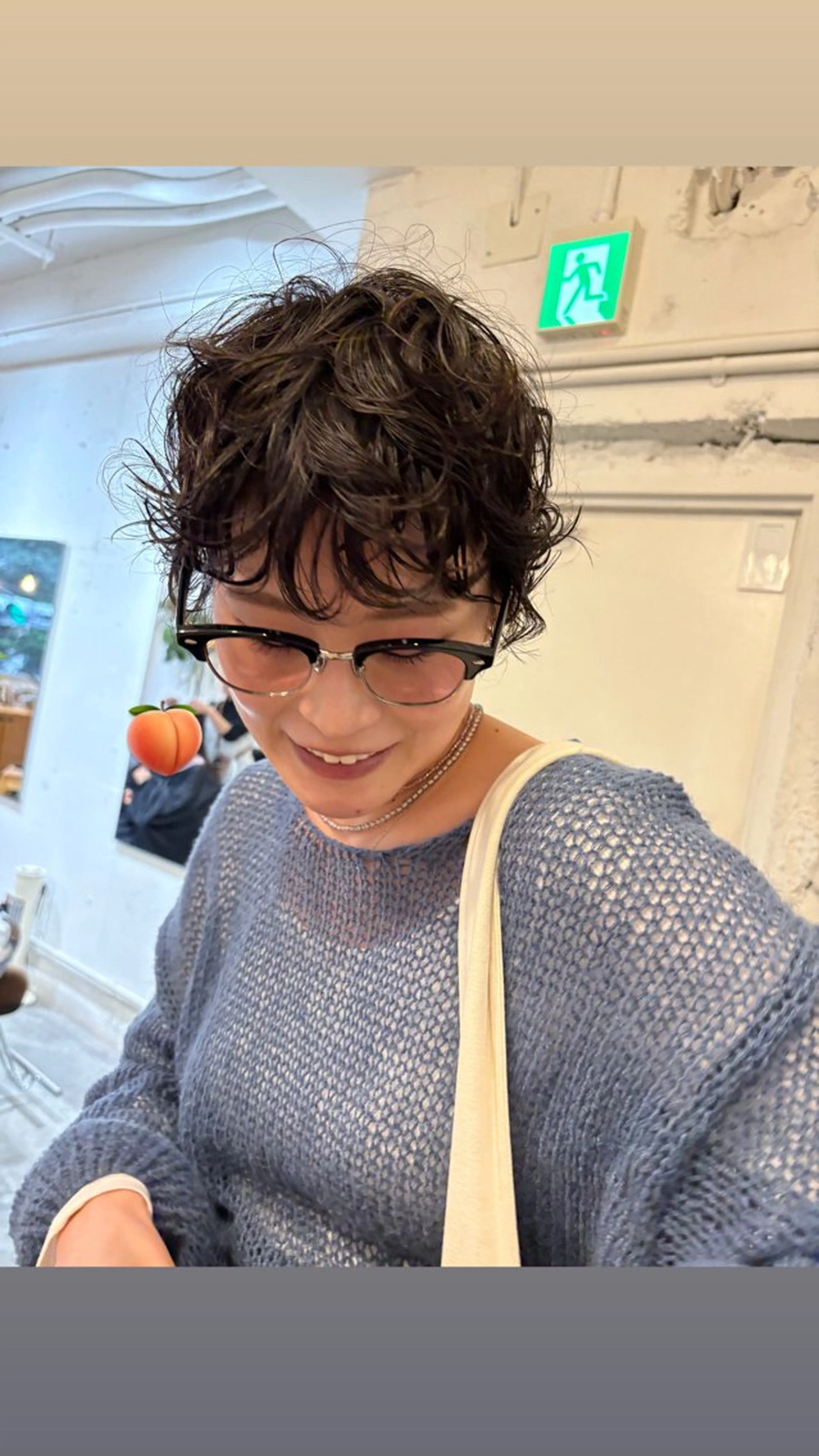 ショート パーマ ✴︎UNU ✴︎モエカのヘアスタイル