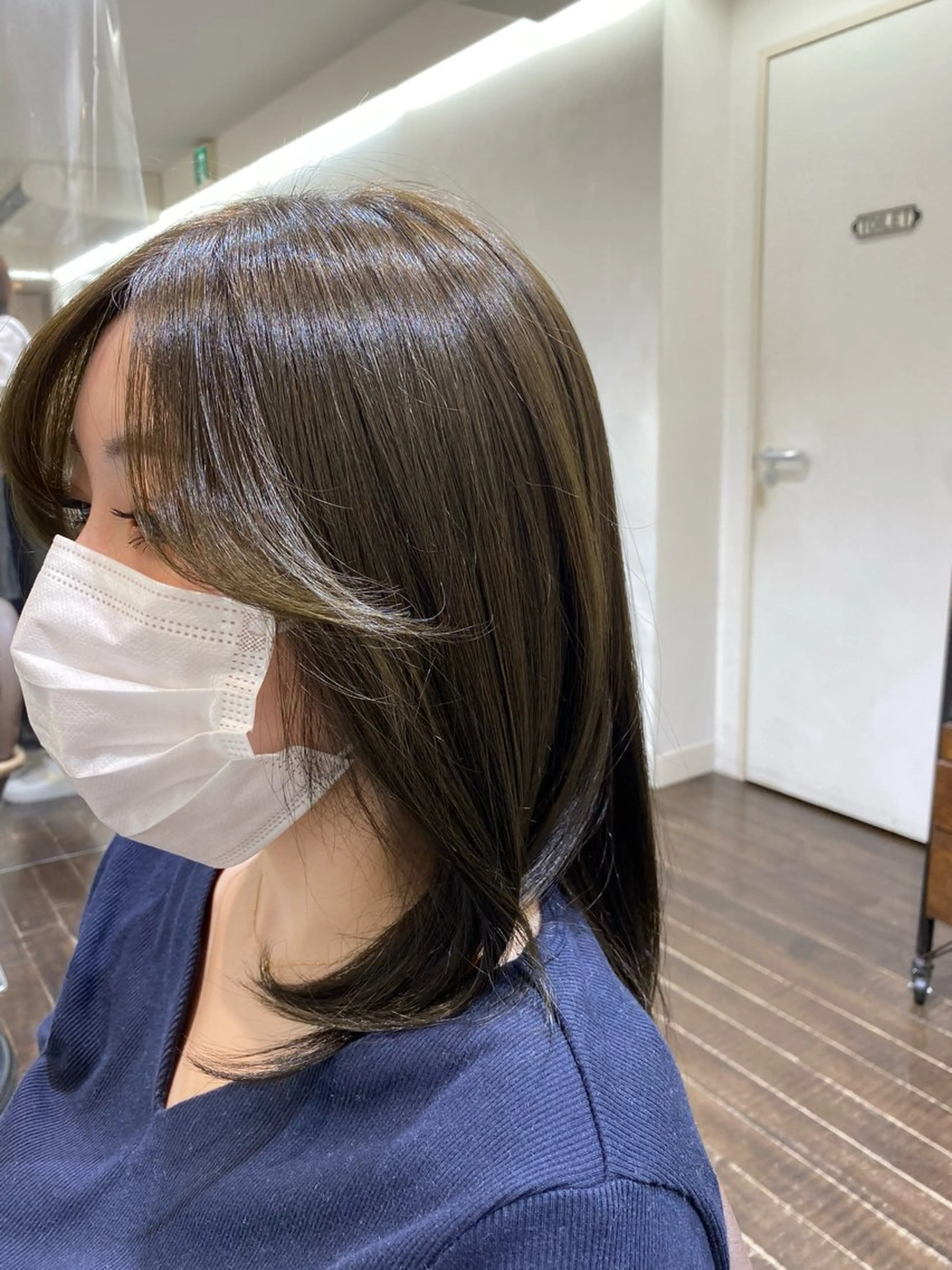 セミロング カラー 🎗️【ヘアセット 美眉】吉川玲🎗️のヘアスタイル