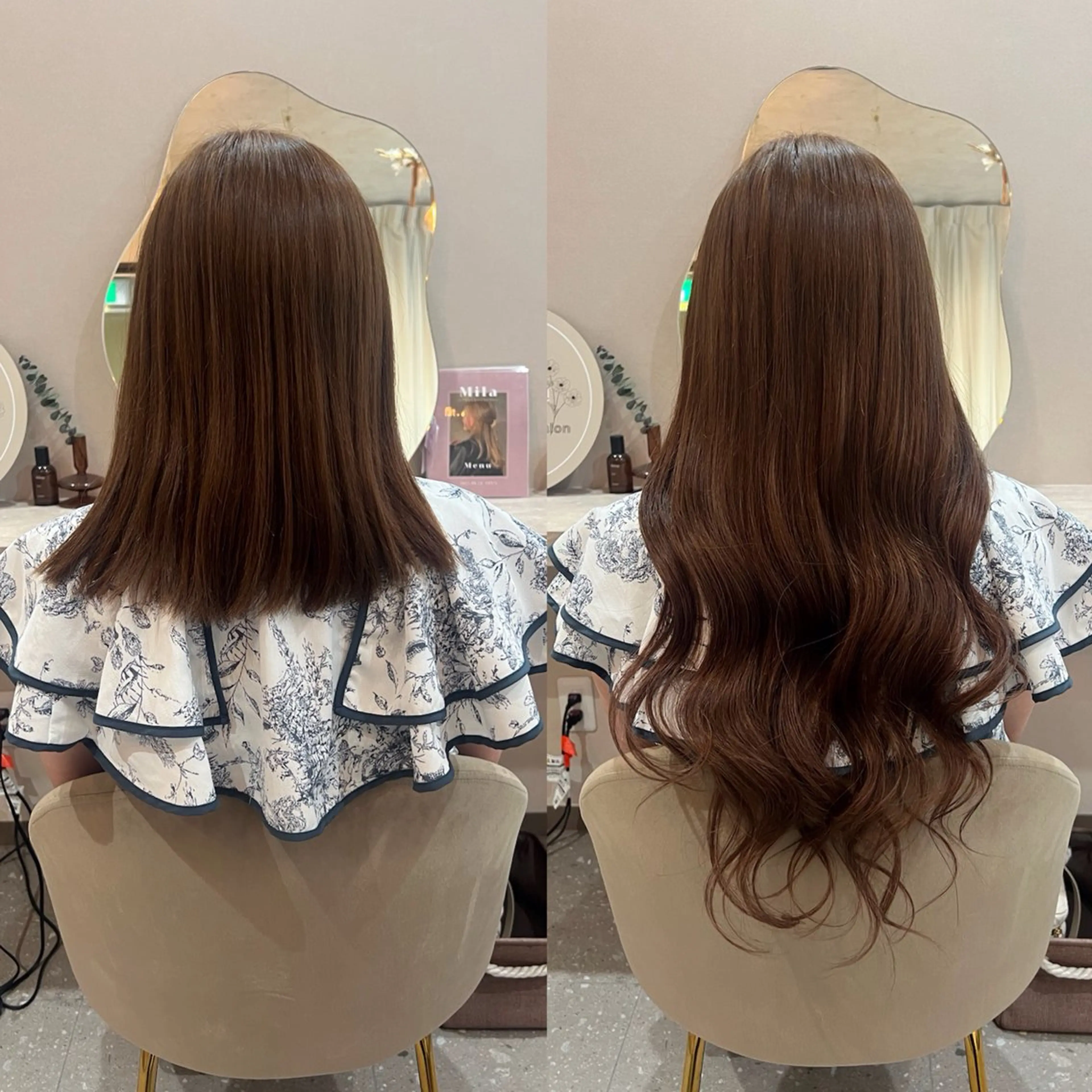 ミディアム エクステ＆ヘアセット Milaのヘアスタイル