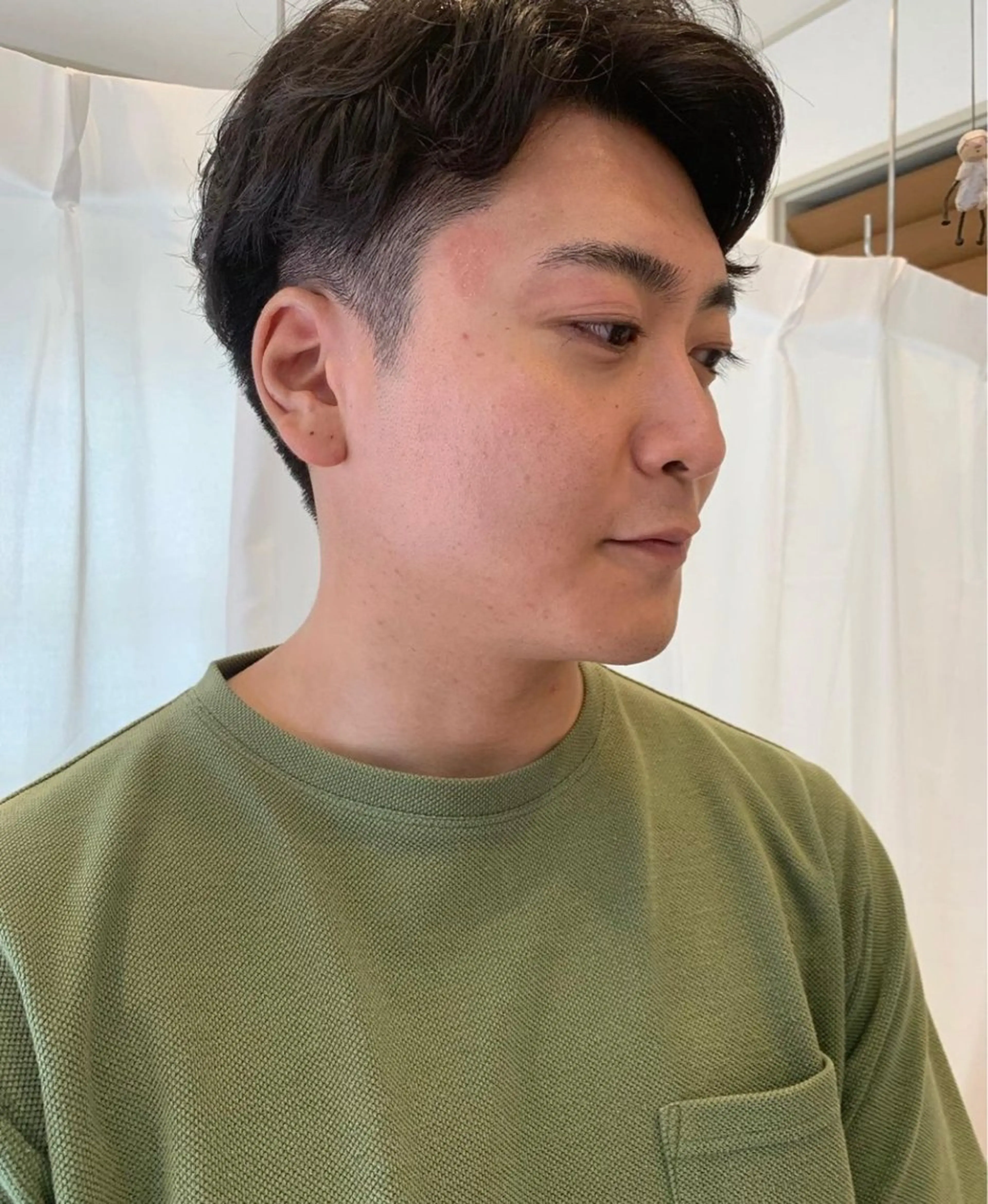 パーマ メンズ メンズ就活ヘア カット パーマ hair design apica所属・apica/ 菊地さら紗のヘアスタイル