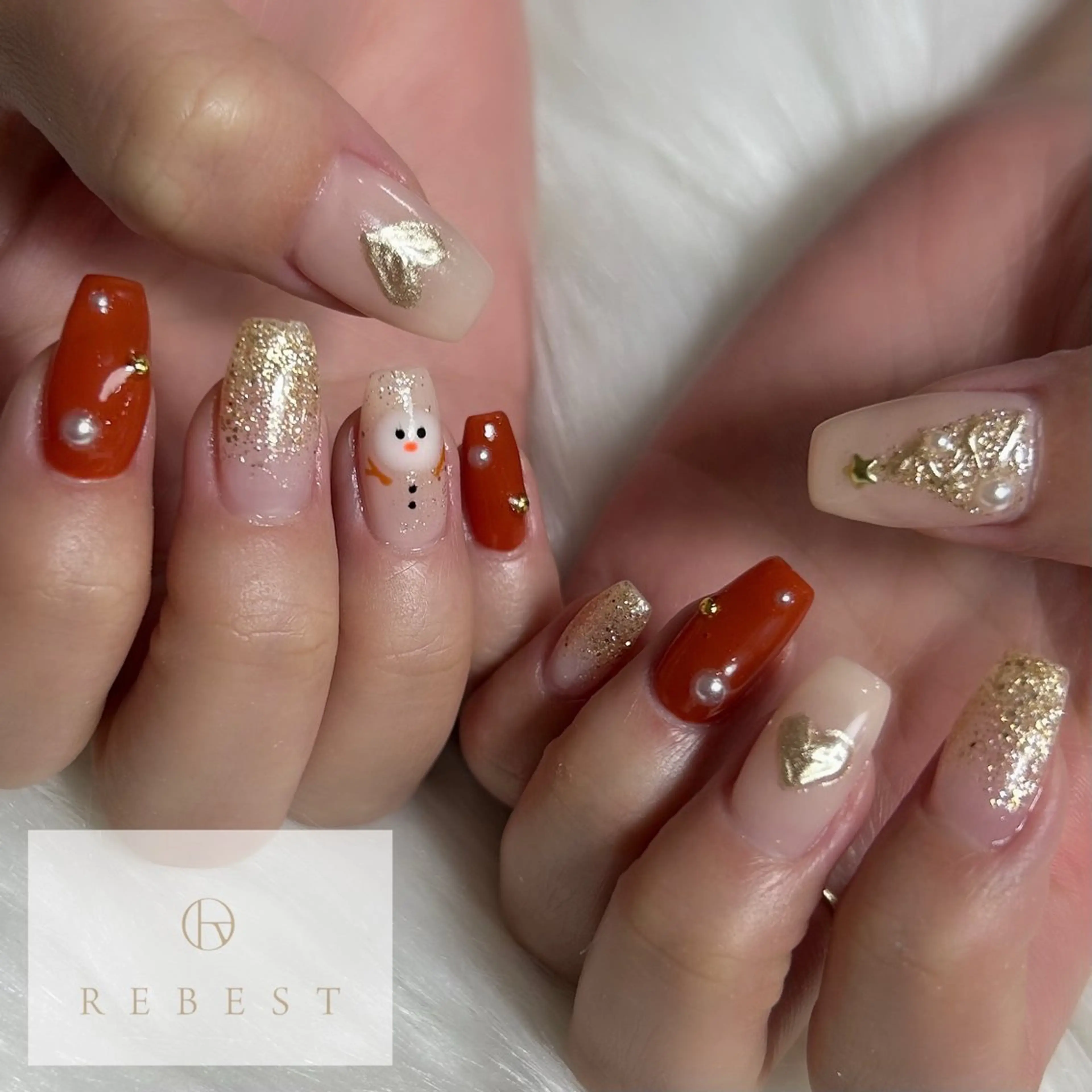 ネイル 長さ出し ジェルネイル ロングネイル パラジェル ワンホンネイル ハンドネイル nailist 羽藍のネイルデザイン