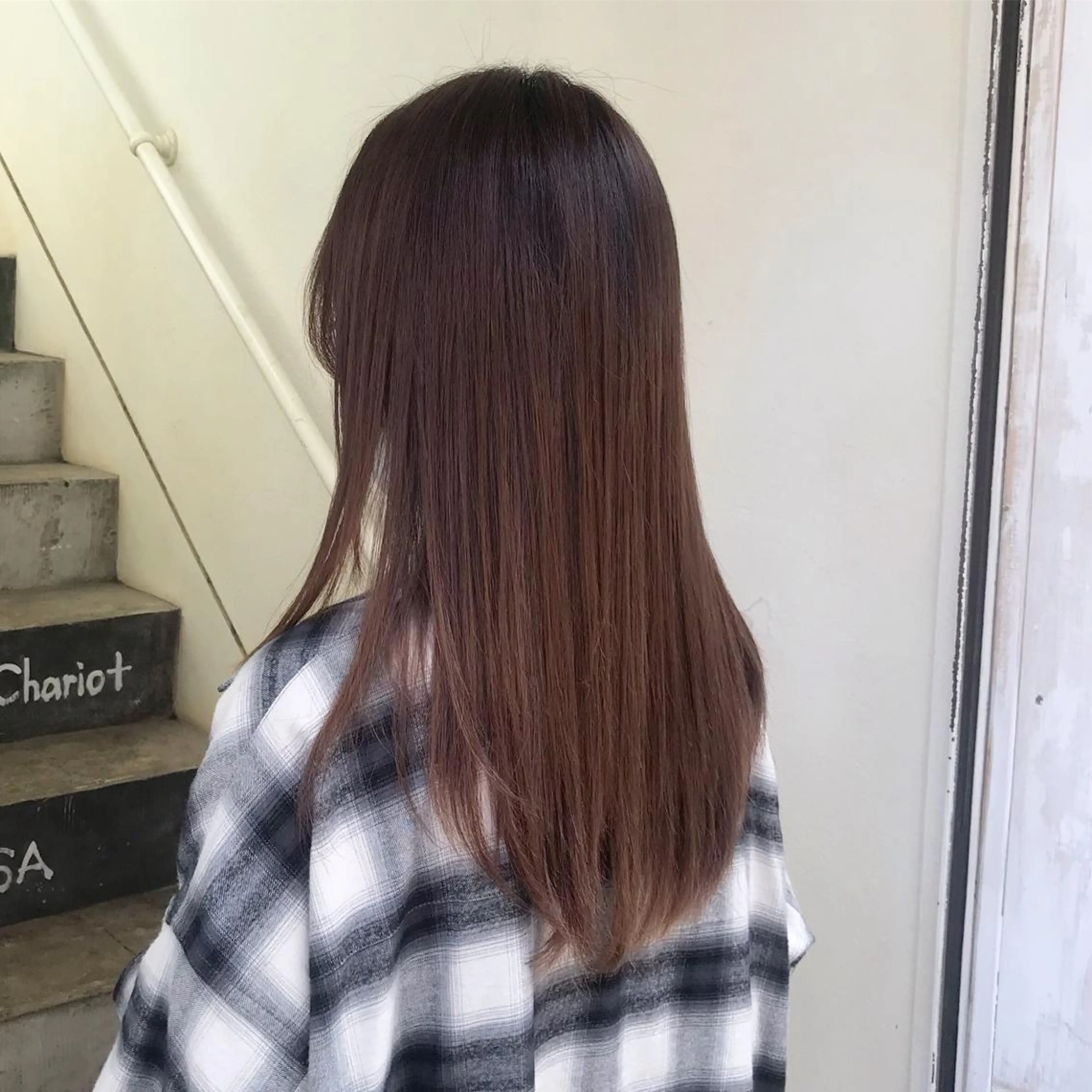 ロング 【指名No1】飯塚 宏美のヘアスタイル