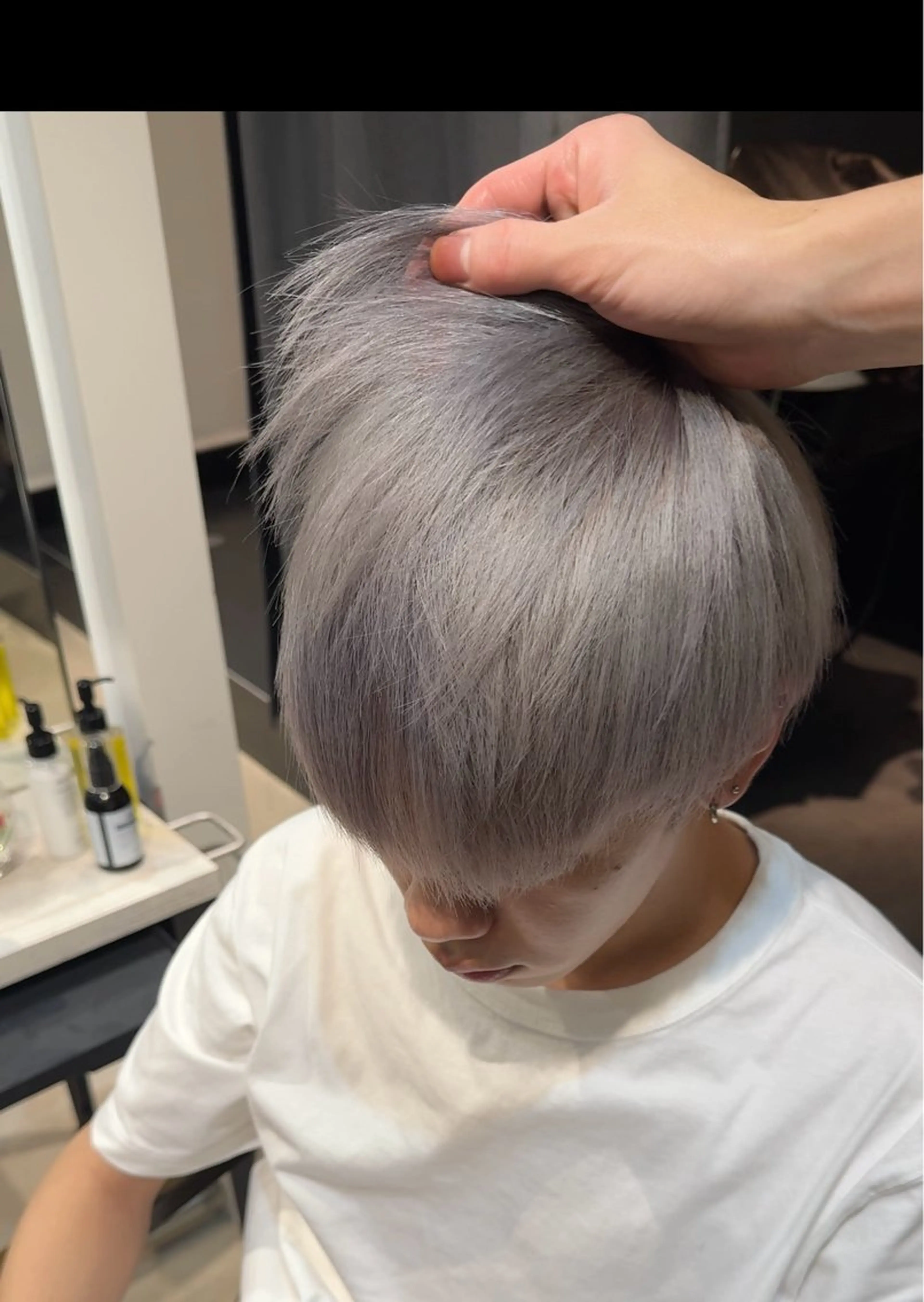 カラー レイヤーカット/ ボブカット/ケンヤのヘアスタイル