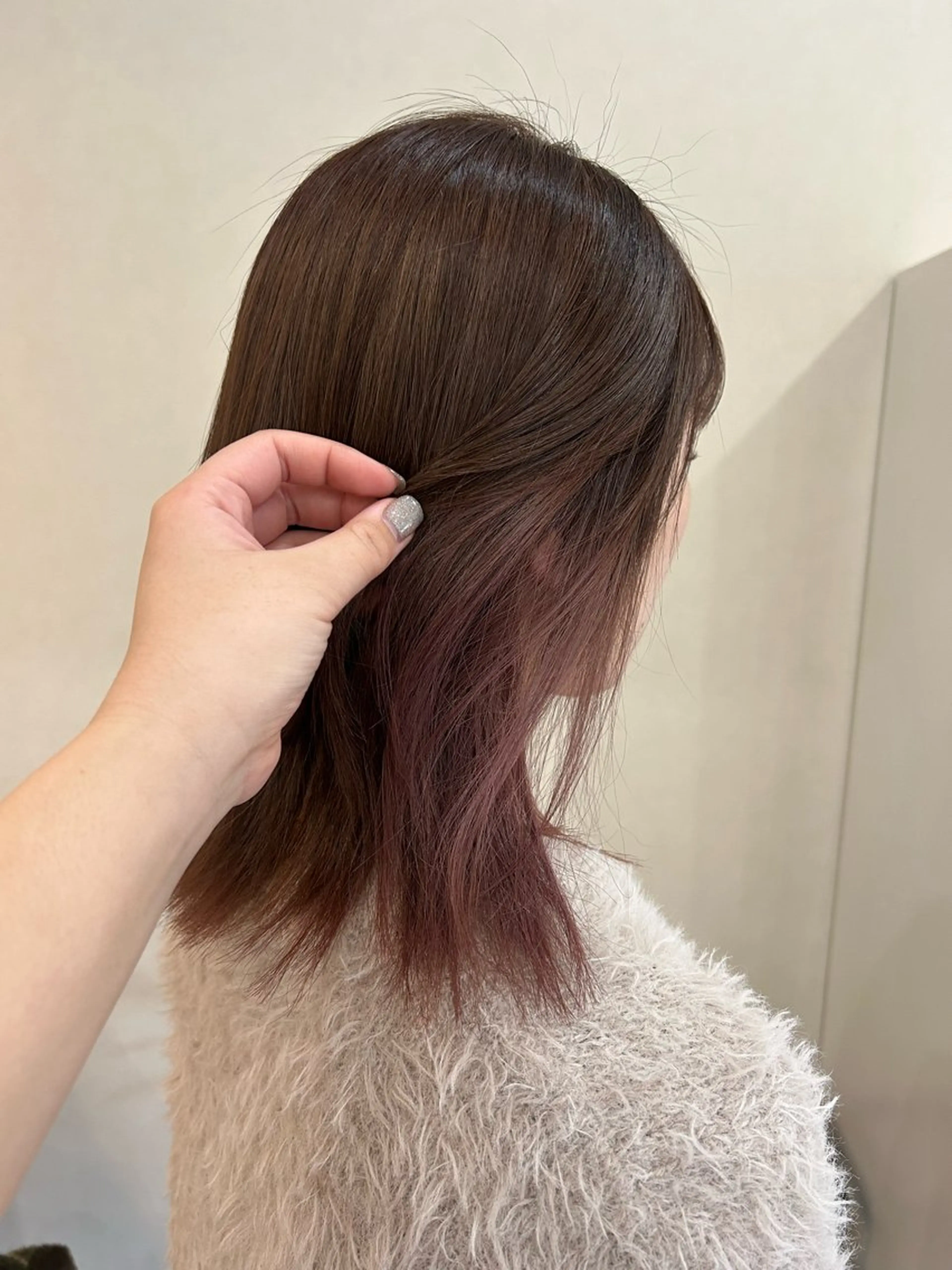 ミディアム ボブ/透明感カラー 🧸YUI❤️のヘアスタイル