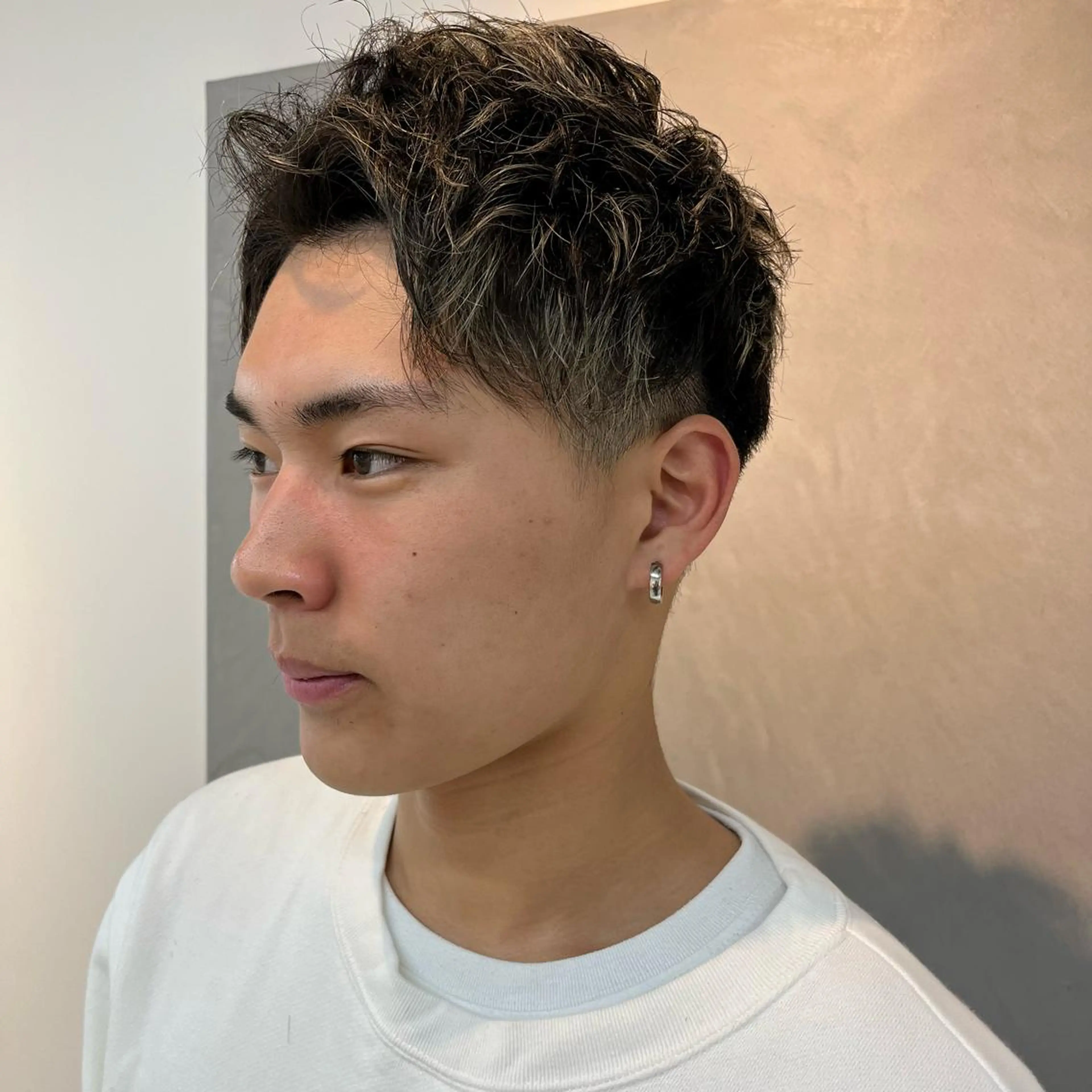 【メンズ限定】メンズカット+ナチュラル眉カットor10minスパ　¥5500→¥4400の写真