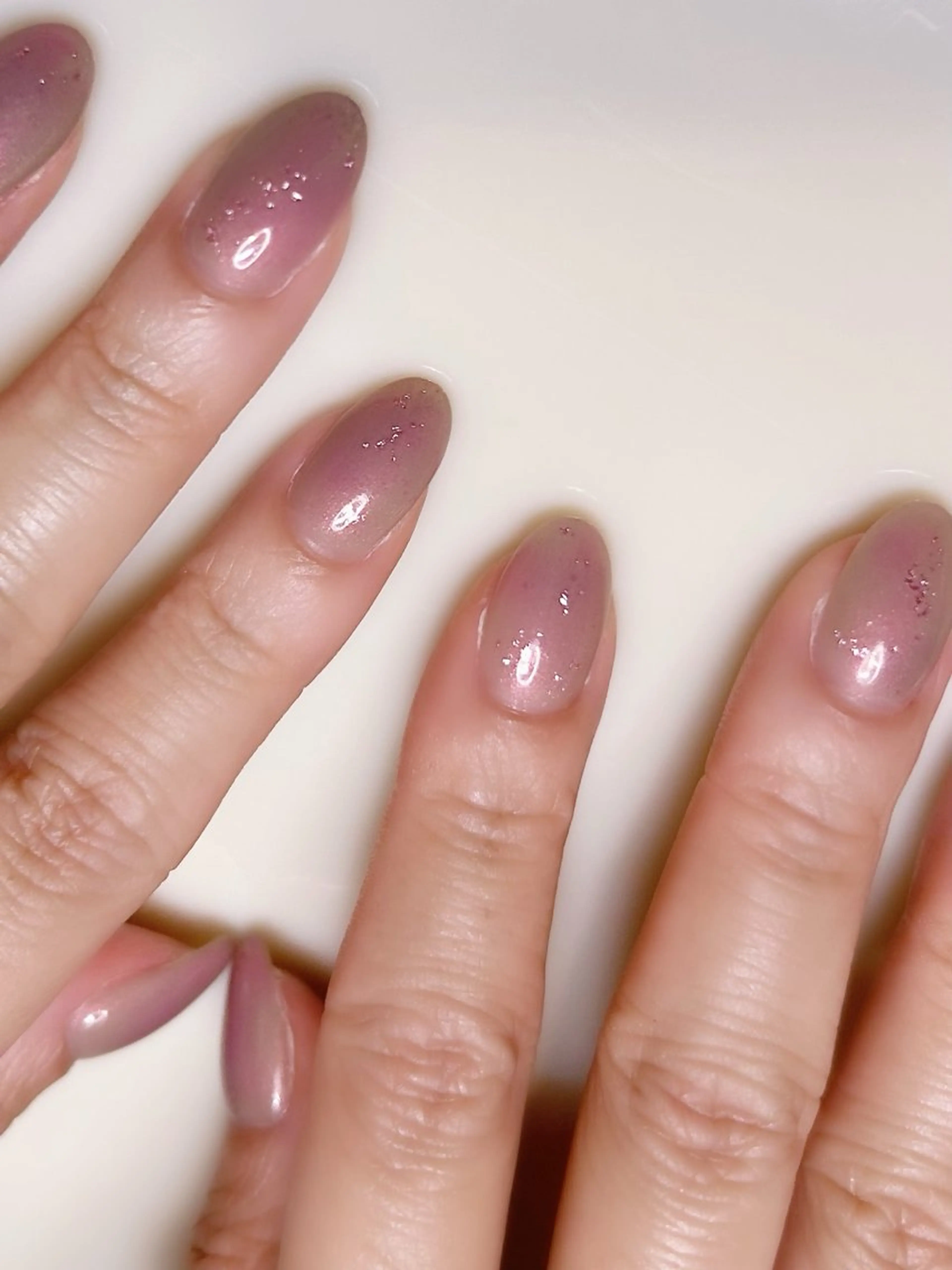 ネイル アートネイル フレンチネイル ジェルネイル グラデーション 持ち込み ハンドネイル ネイルパレス【デザ イン/恵比寿】のネイルデザイン