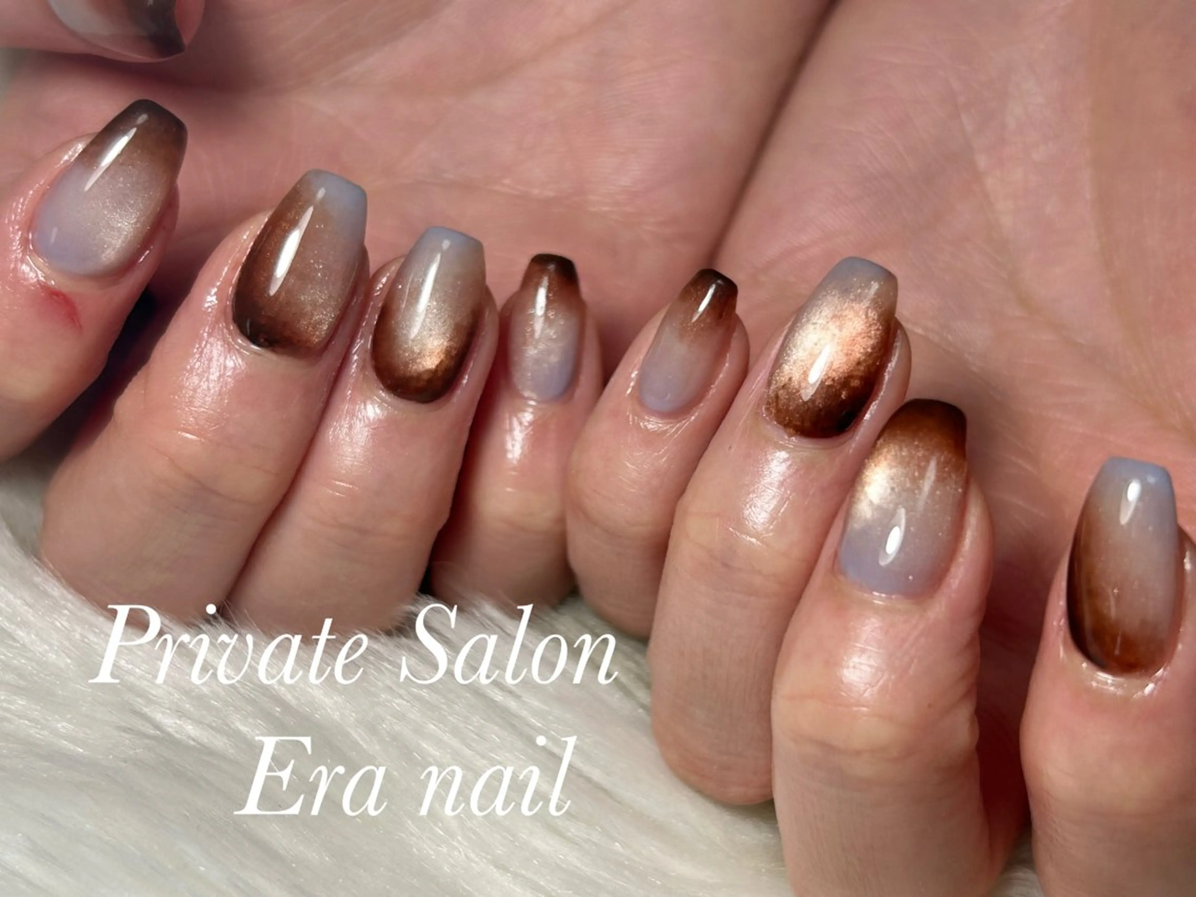 ネイル ニュアンスネイル ハンドネイル Era nailのネイルデザイン