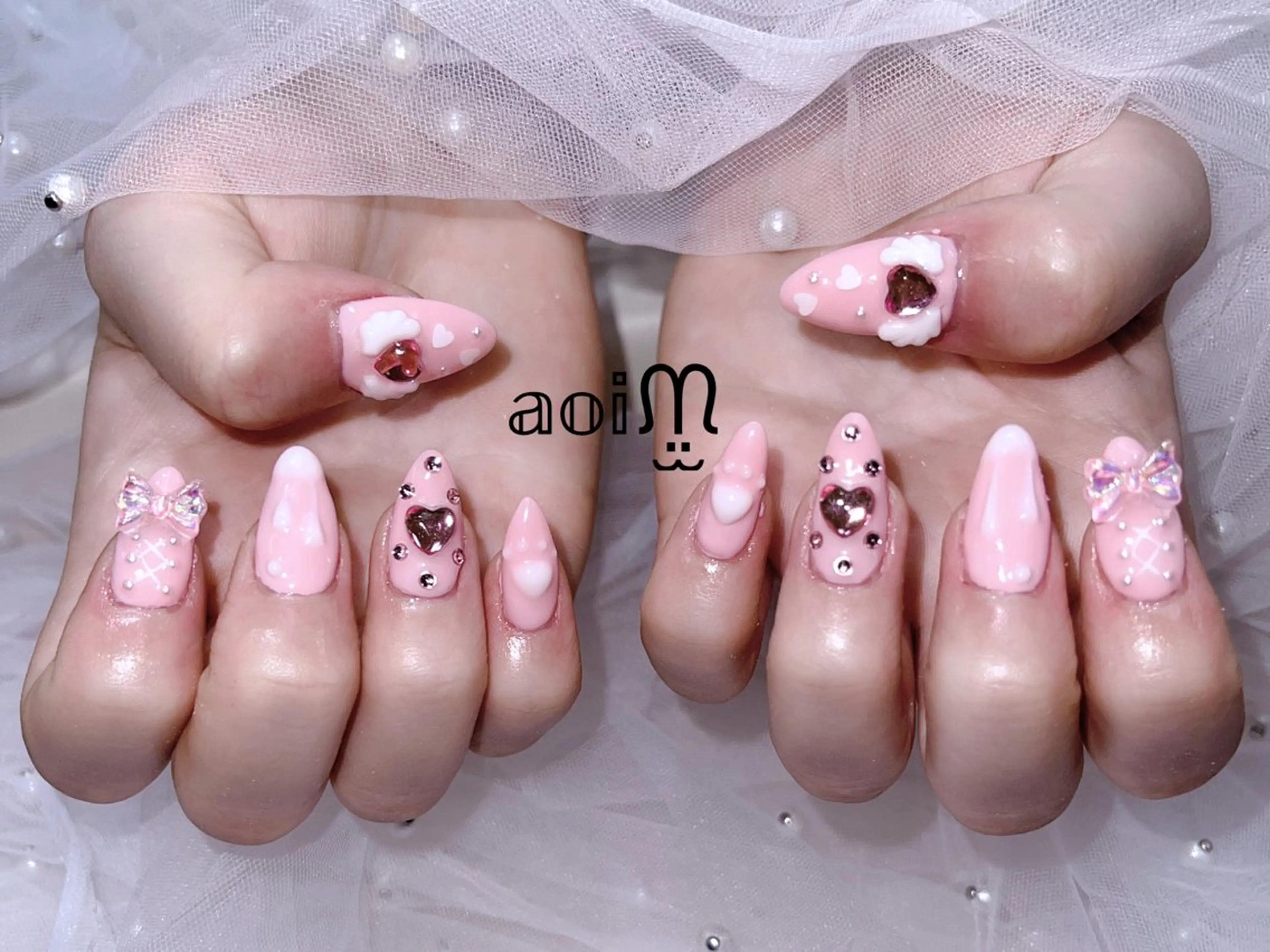 ネイル 葵うさぎ AIのネイルデザイン