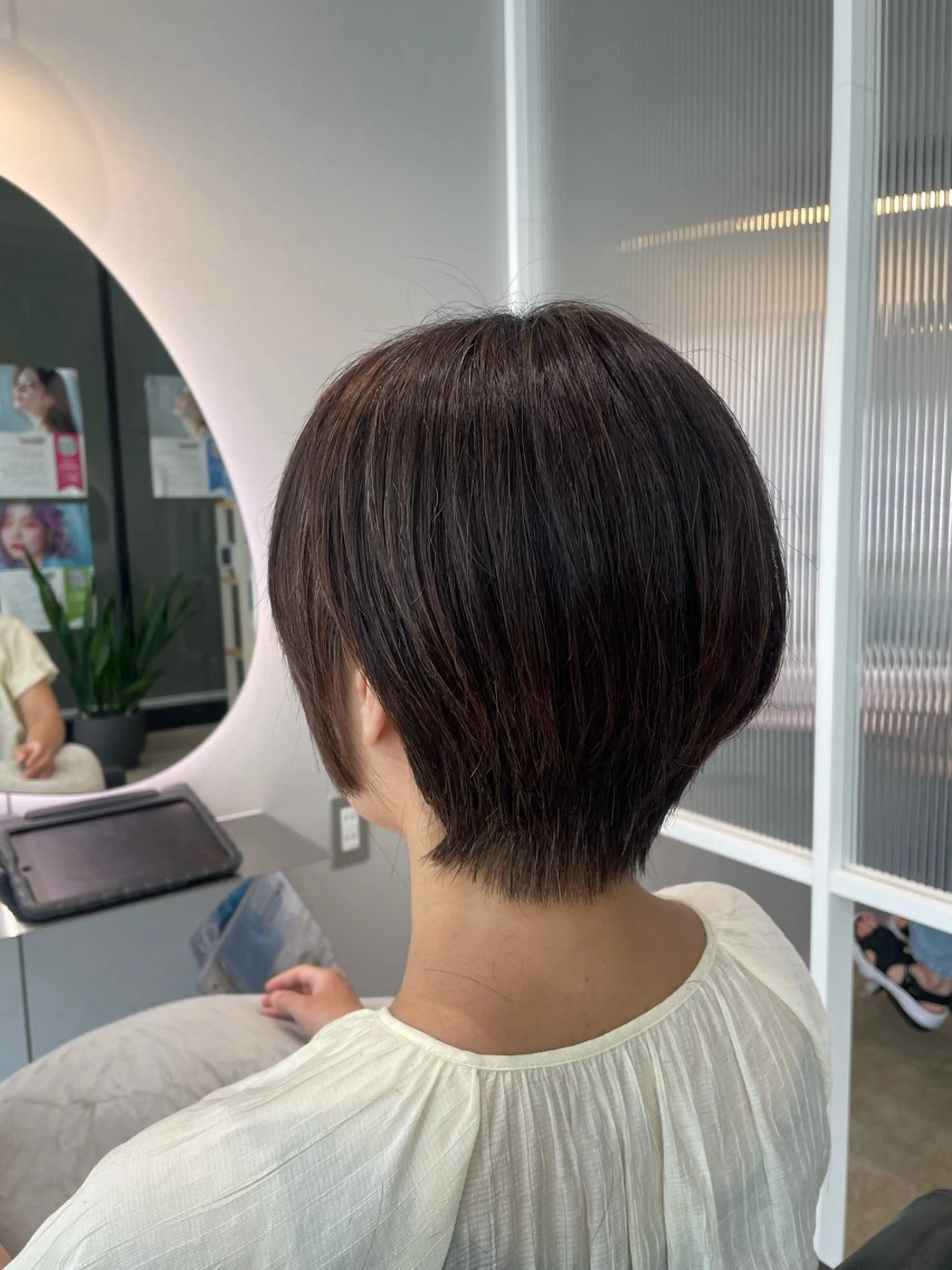 レディースショートカット（3センチ以上）×トリートメント🫧の写真