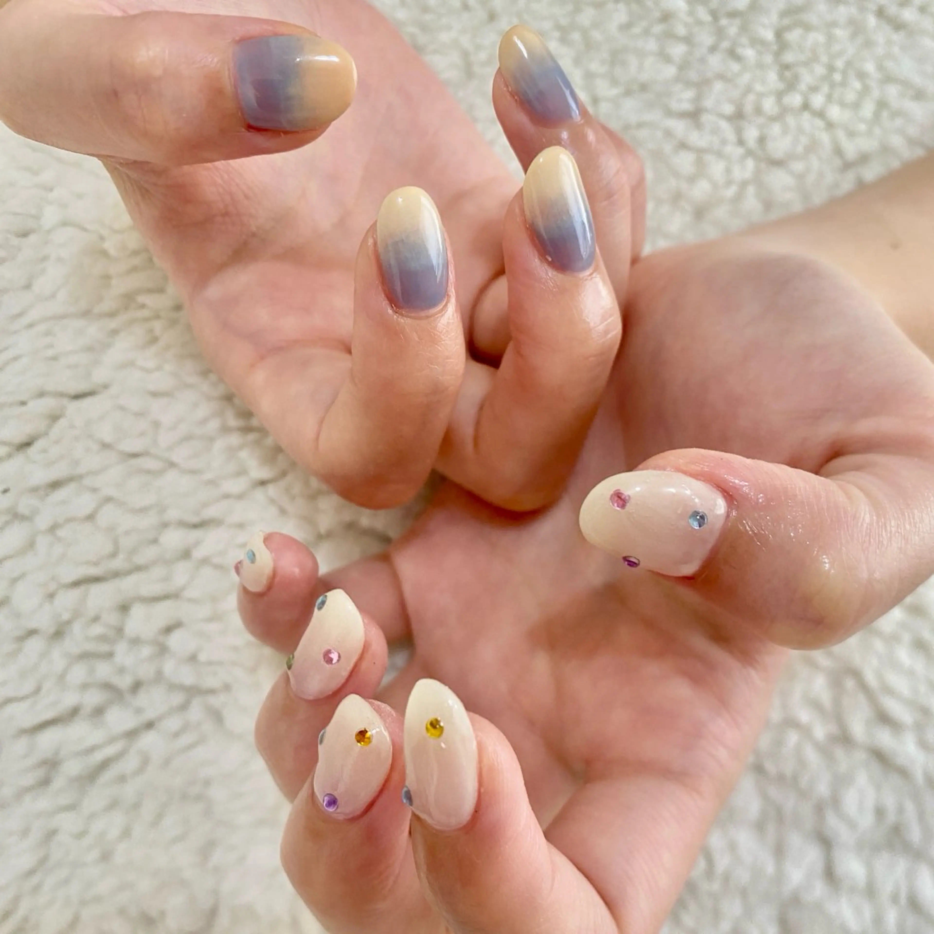 ネイル 持ち込み VIBLISS福岡 tomokoのネイルデザイン