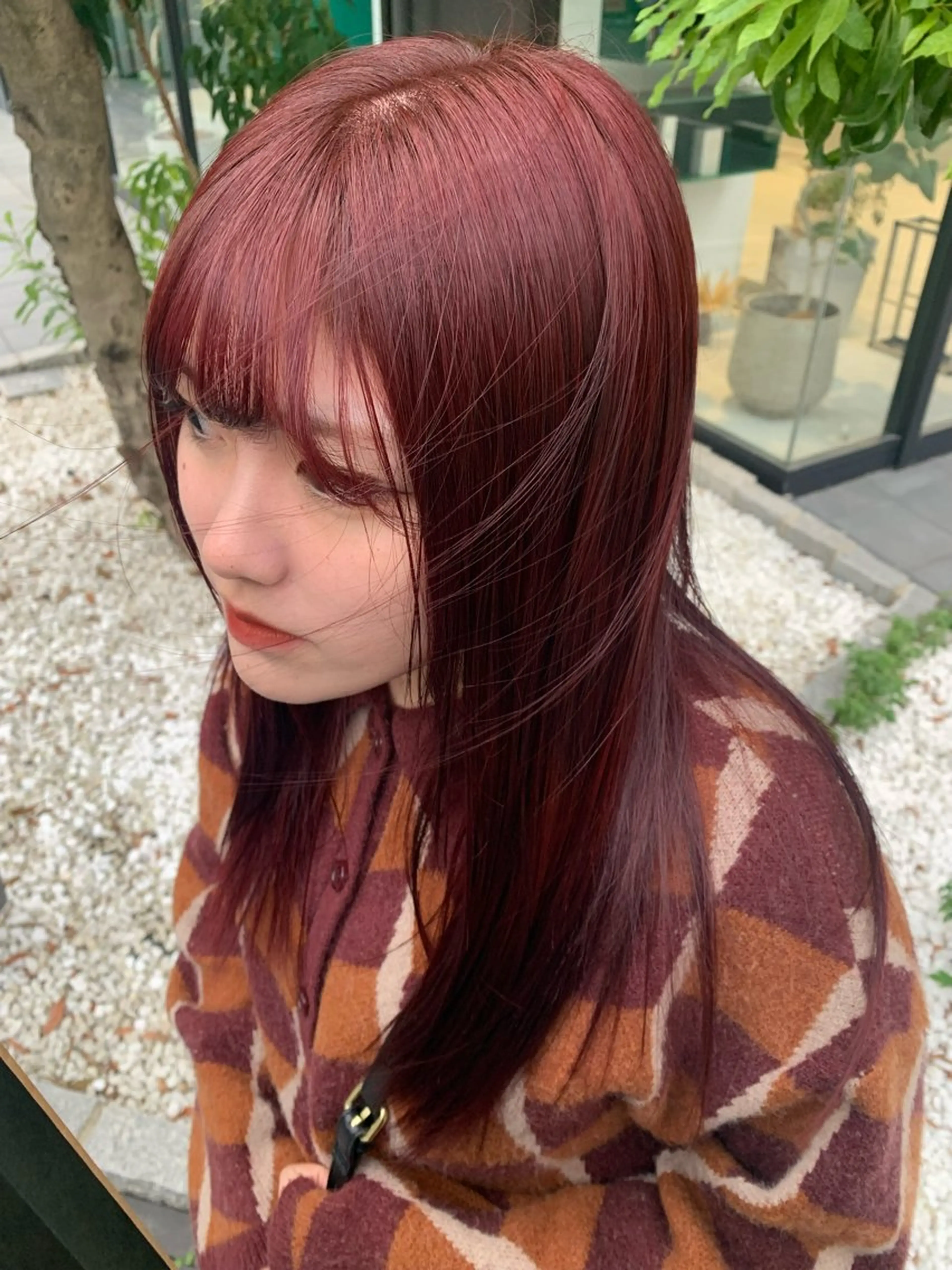 カラー 北野 なのはのヘアスタイル