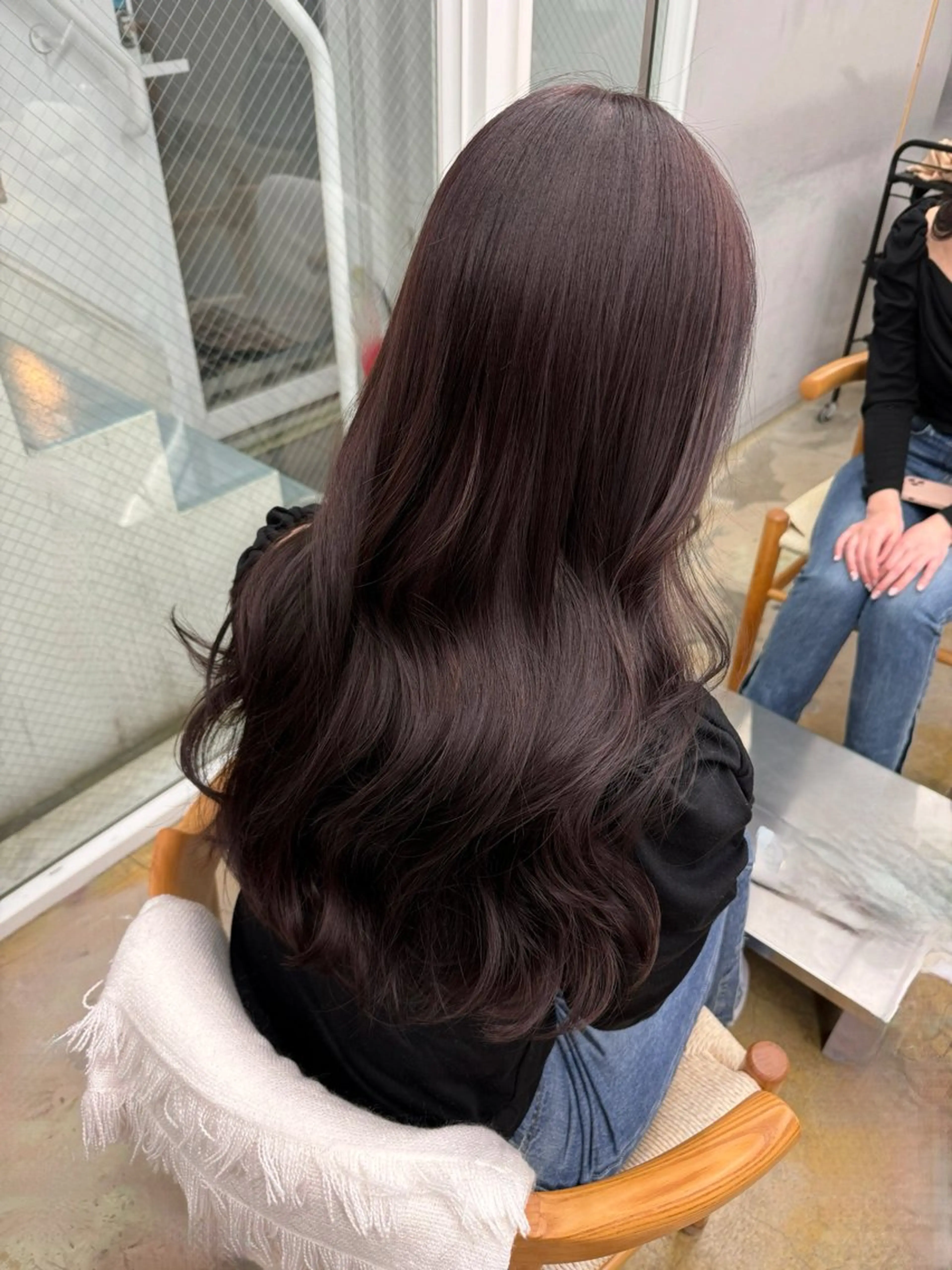 ロング ヘアカラー トリートメント 髪質改善カラー♡/ 縮毛矯正/珠貴のヘアスタイル