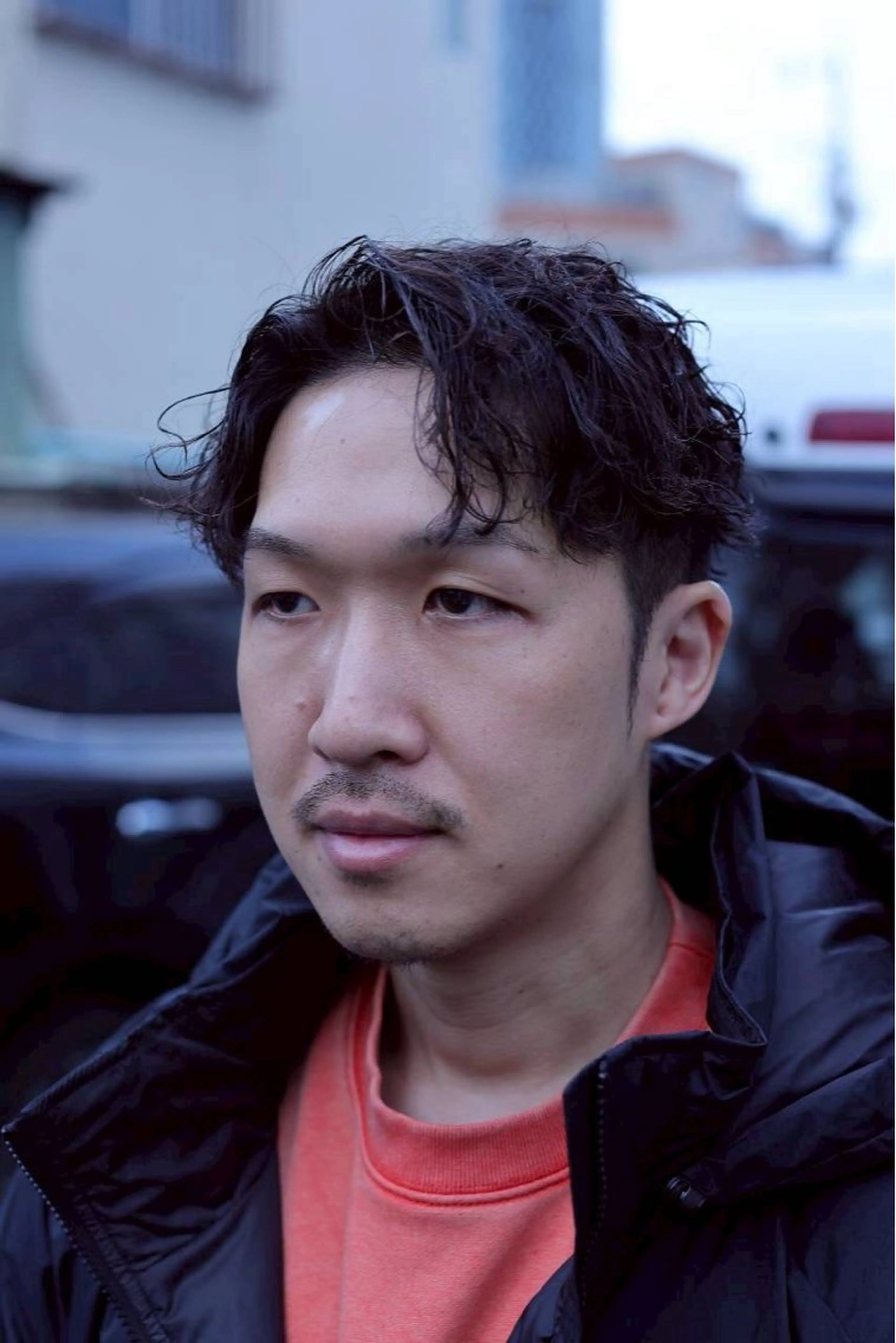 ショート パーマ メンズ メンズパーマ 堤　生智のヘアスタイル