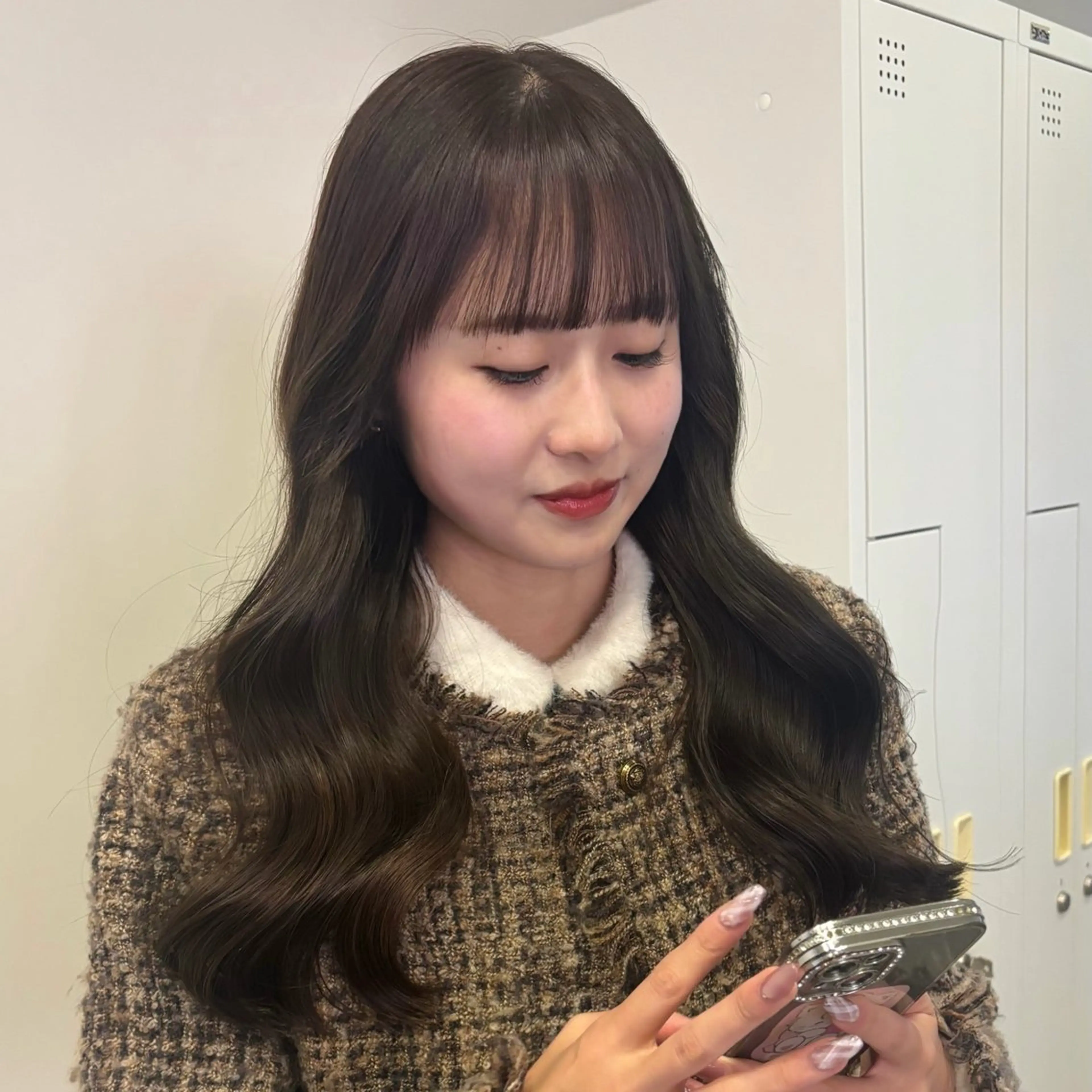 ロング カラー カット ヘアカラー トリートメント うる艶カラー/ レイヤー/アスカのヘアスタイル