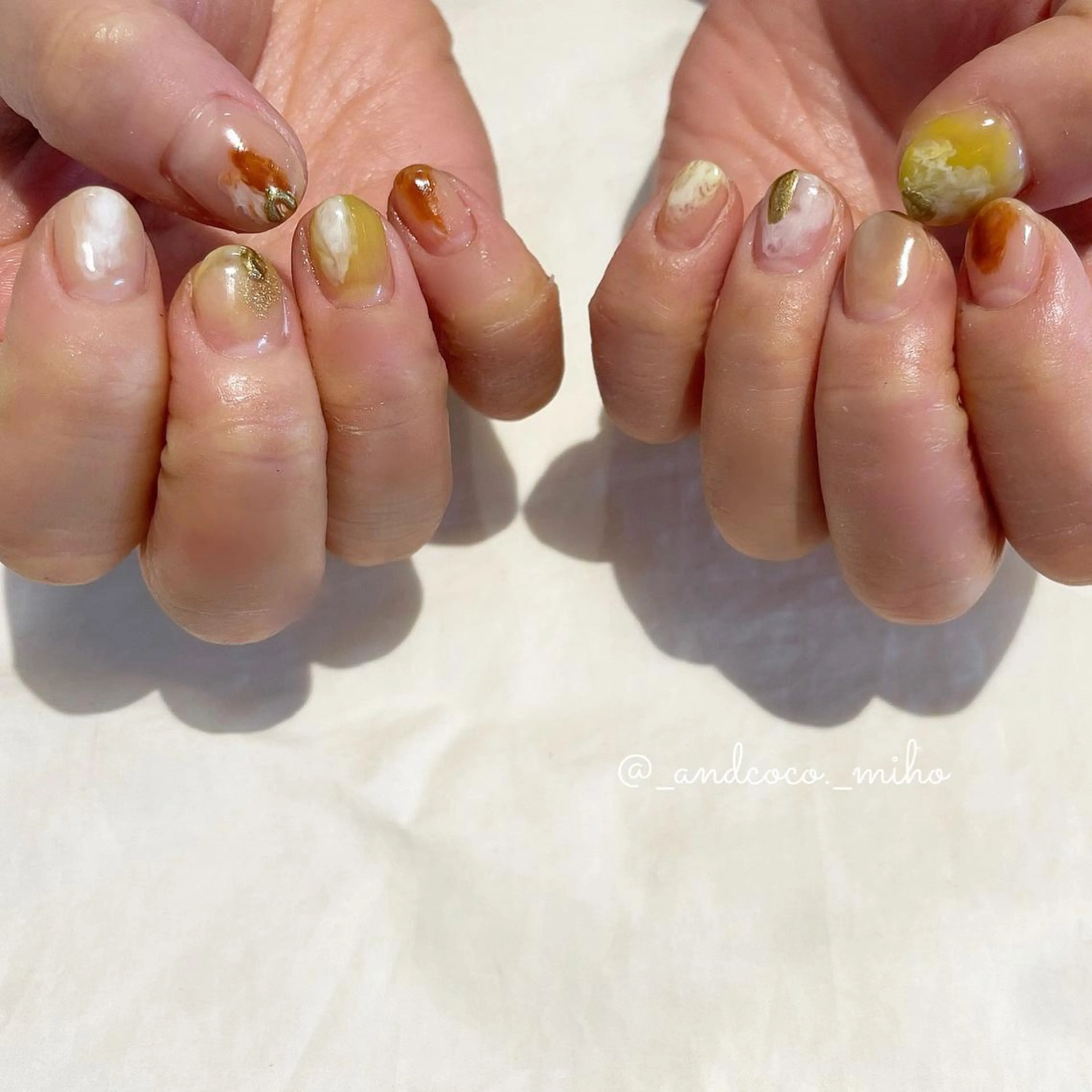 ネイル ハンドネイル Nailist〻 mihoのネイルデザイン