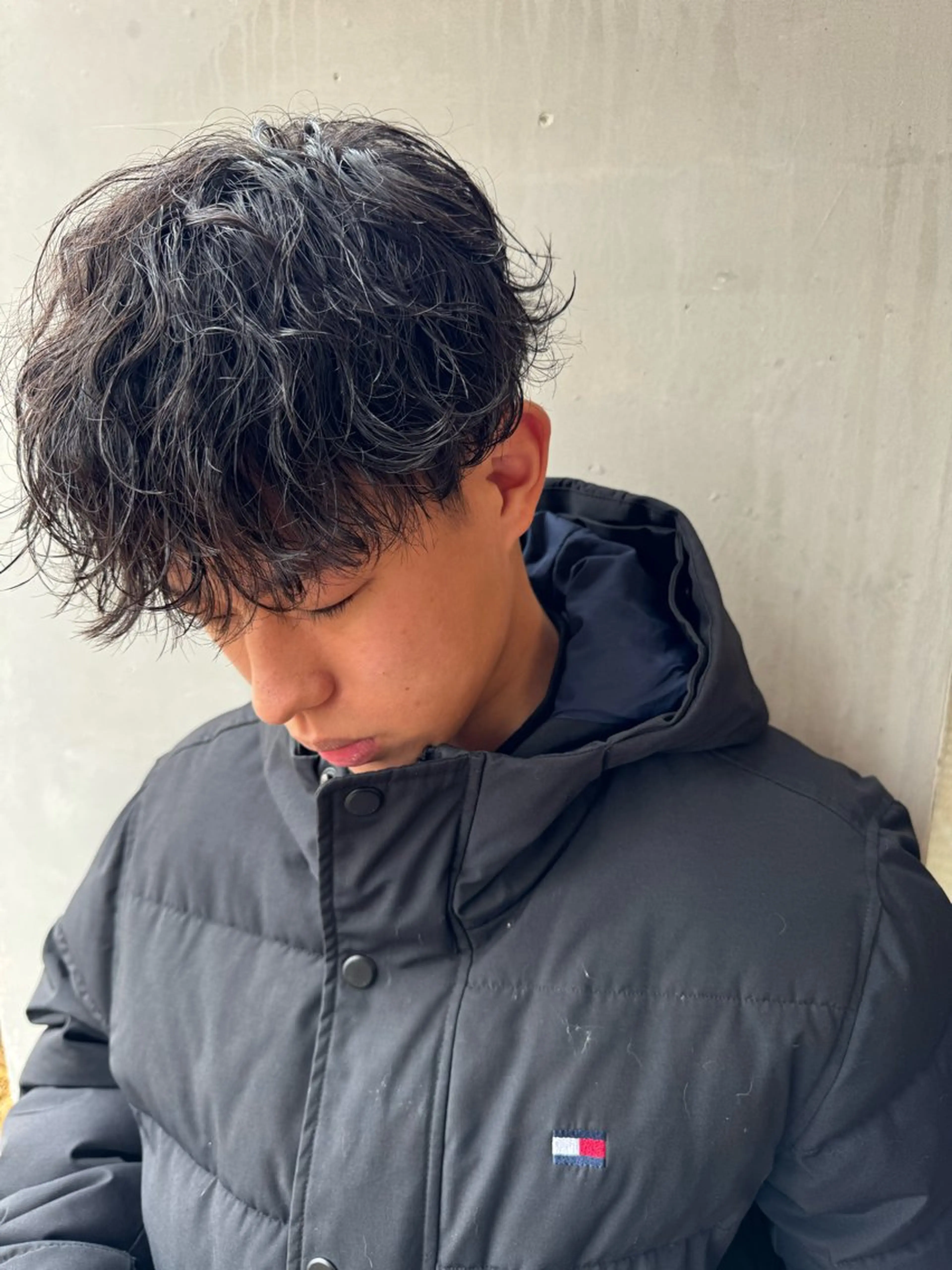 ショート パーマ スパイラルパーマ 【メンズパーマ特化】 美容師/岡田岳斗のヘアスタイル