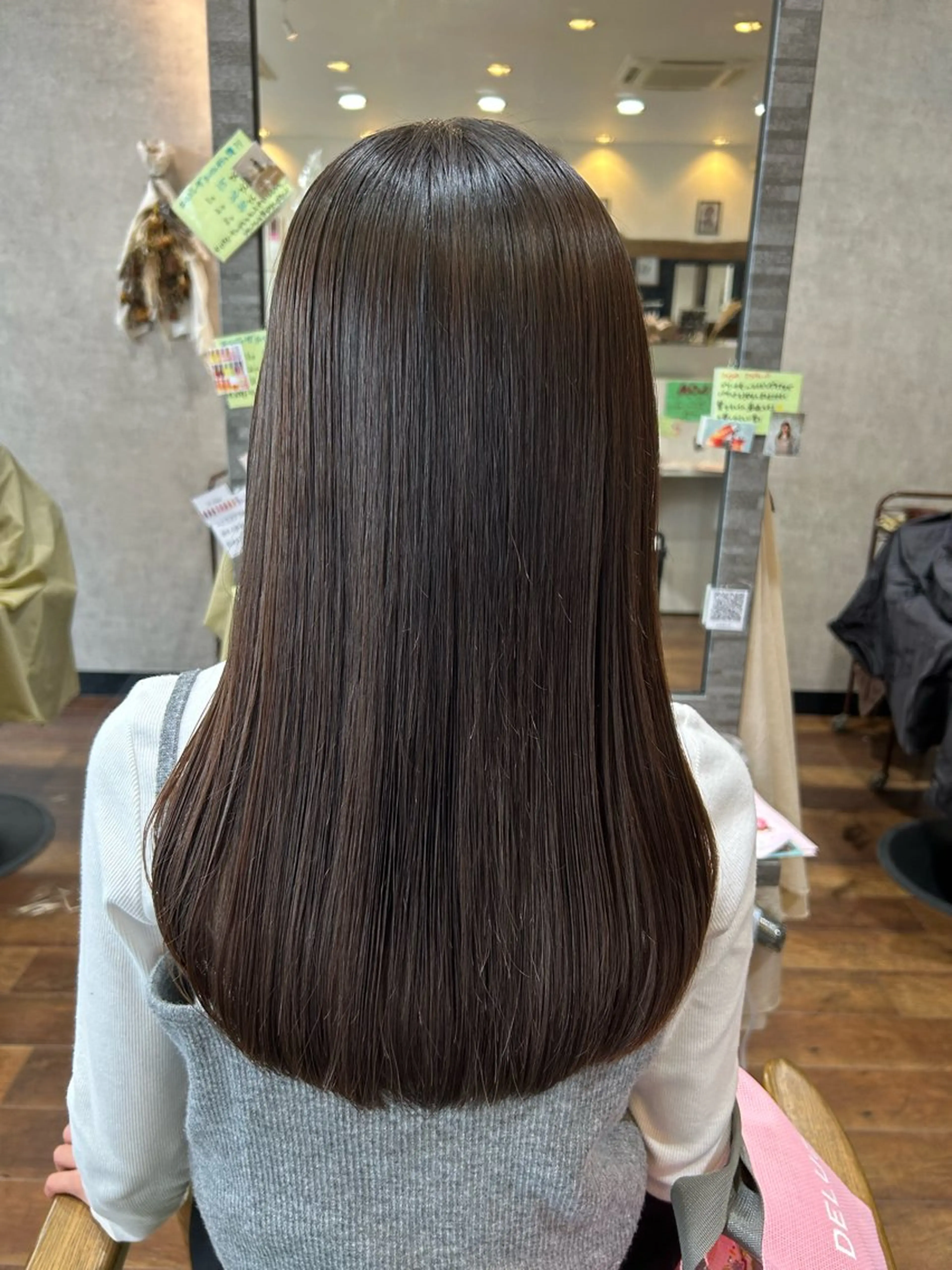 ロング カット 縮毛矯正 お悩み、似合わせ提案 将真のヘアスタイル