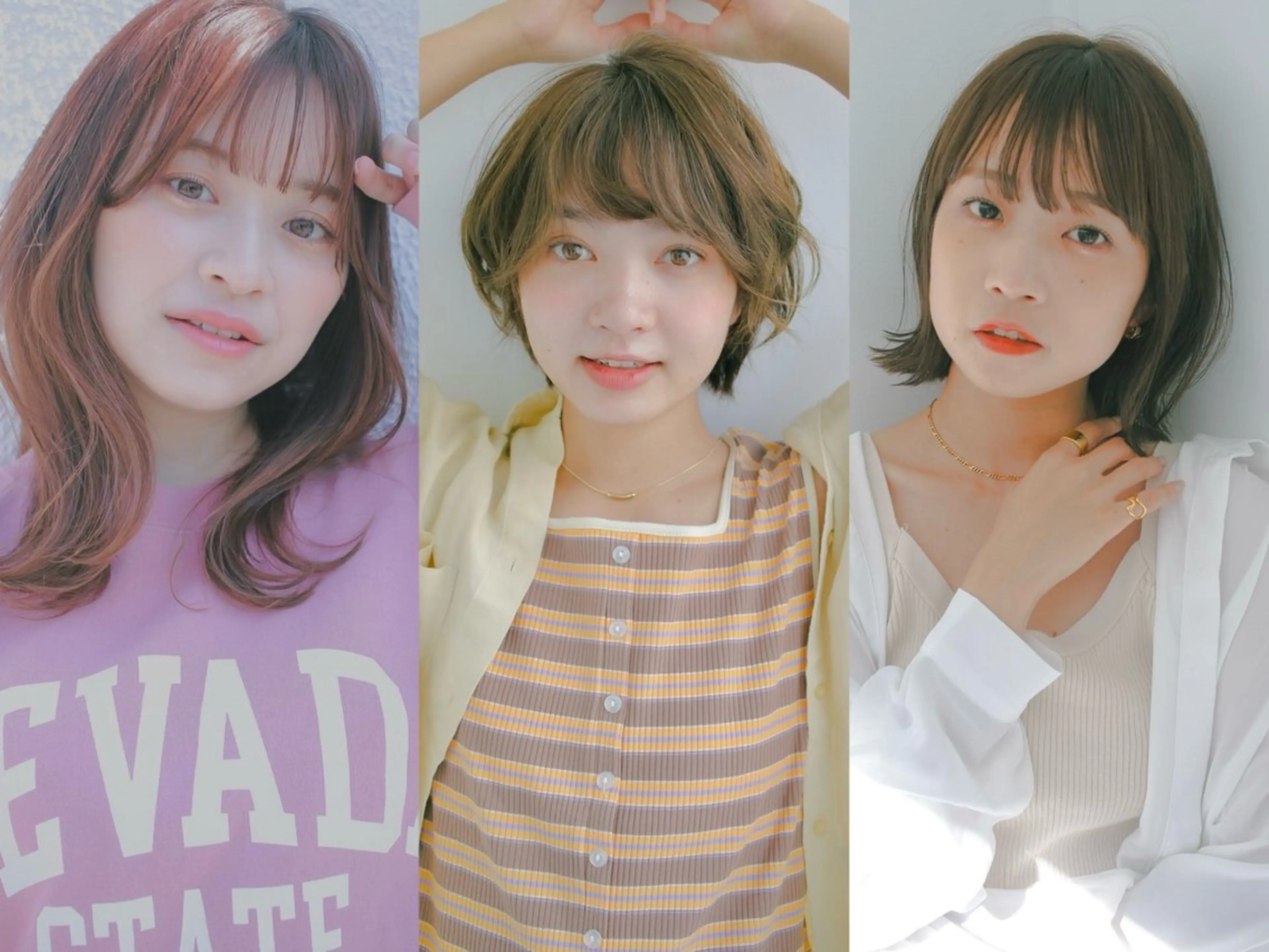 ミディアム カラー カット ヘアカラー トリートメント ヘアセット Rico OFFICIALのヘアスタイル