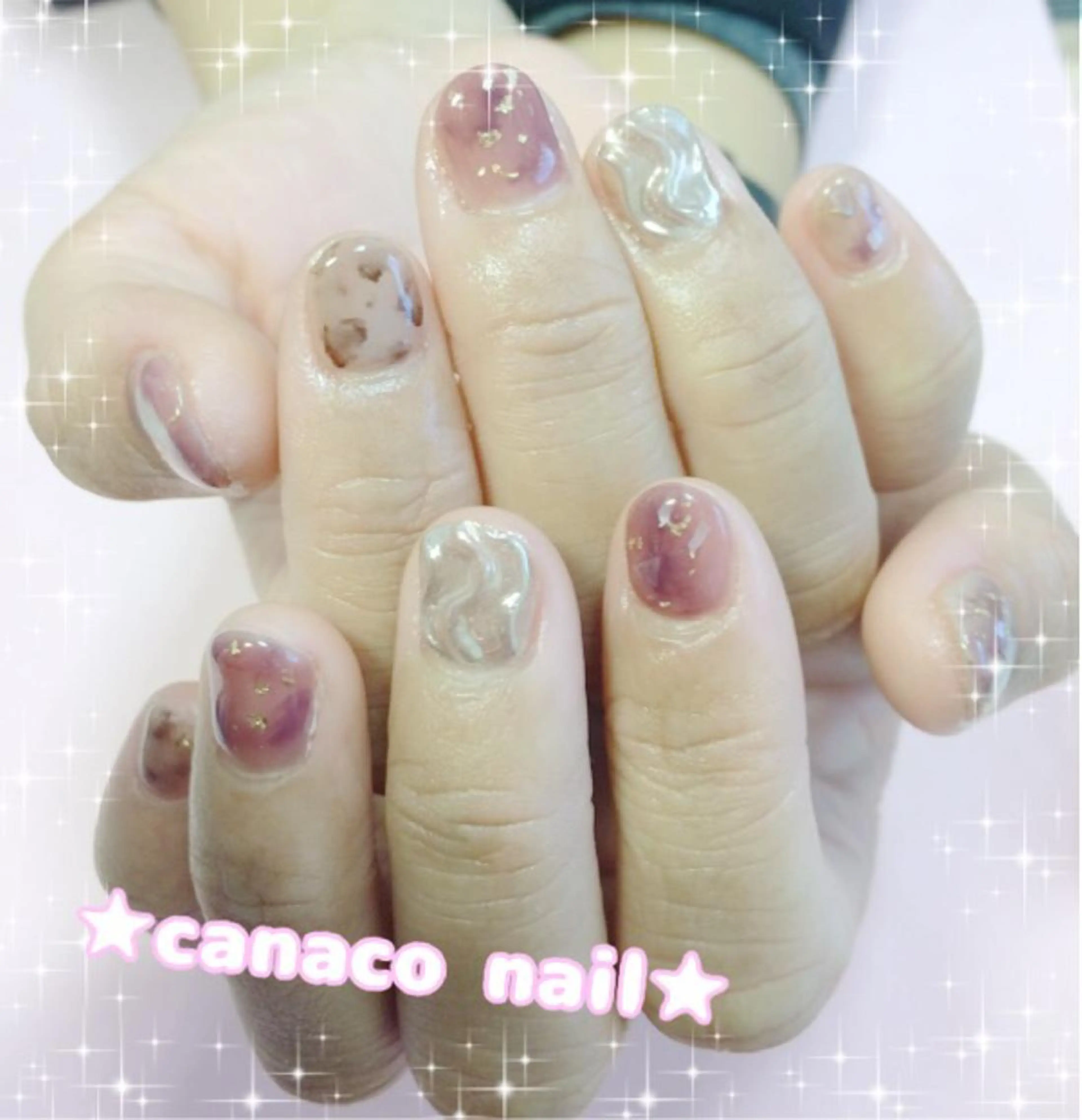 ネイル ベテランネイル cnc  nailのネイルデザイン