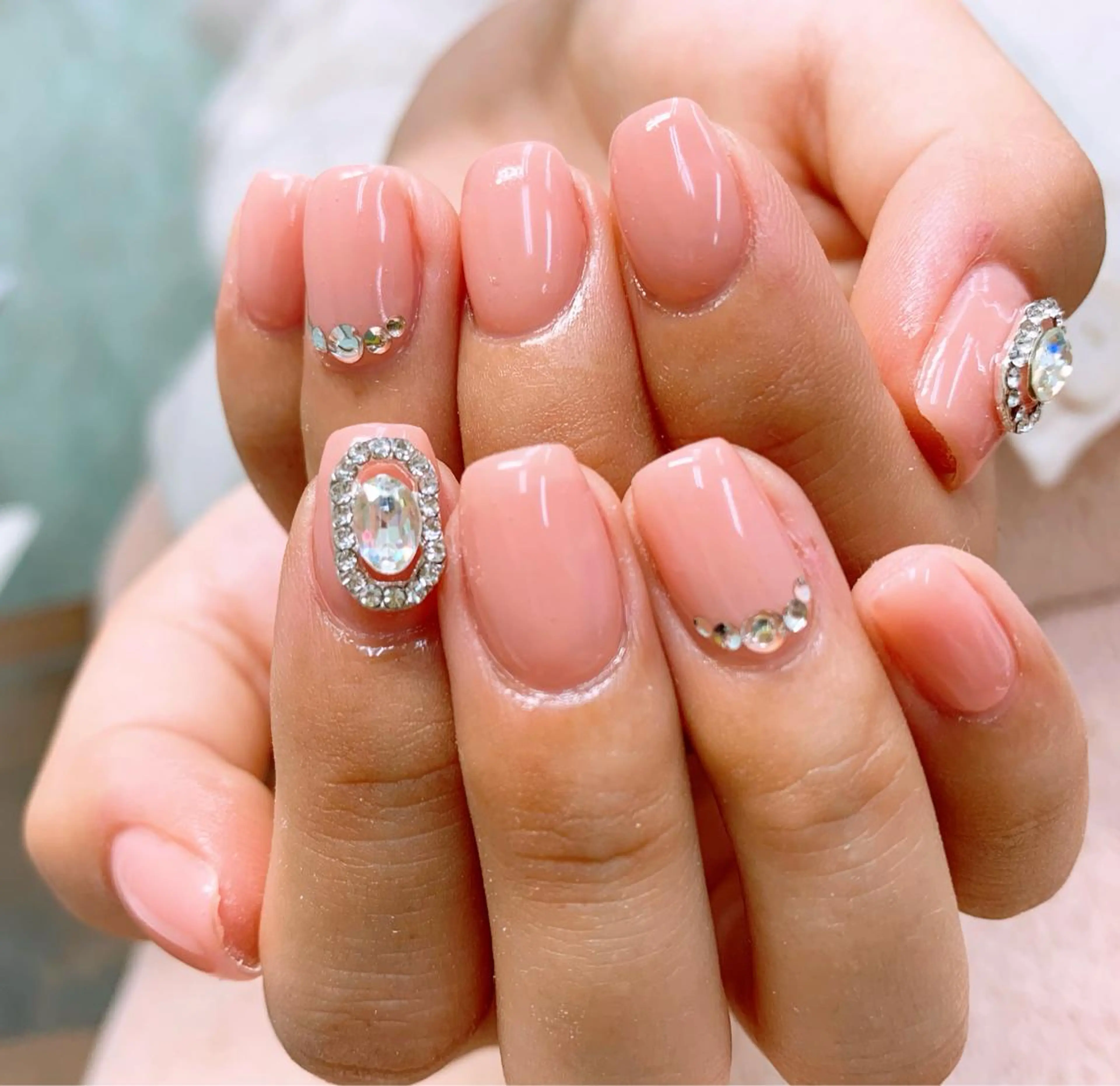 ネイル ⭐︎休業中の練習⭐︎ JNA認定講師髙橋のネイルデザイン