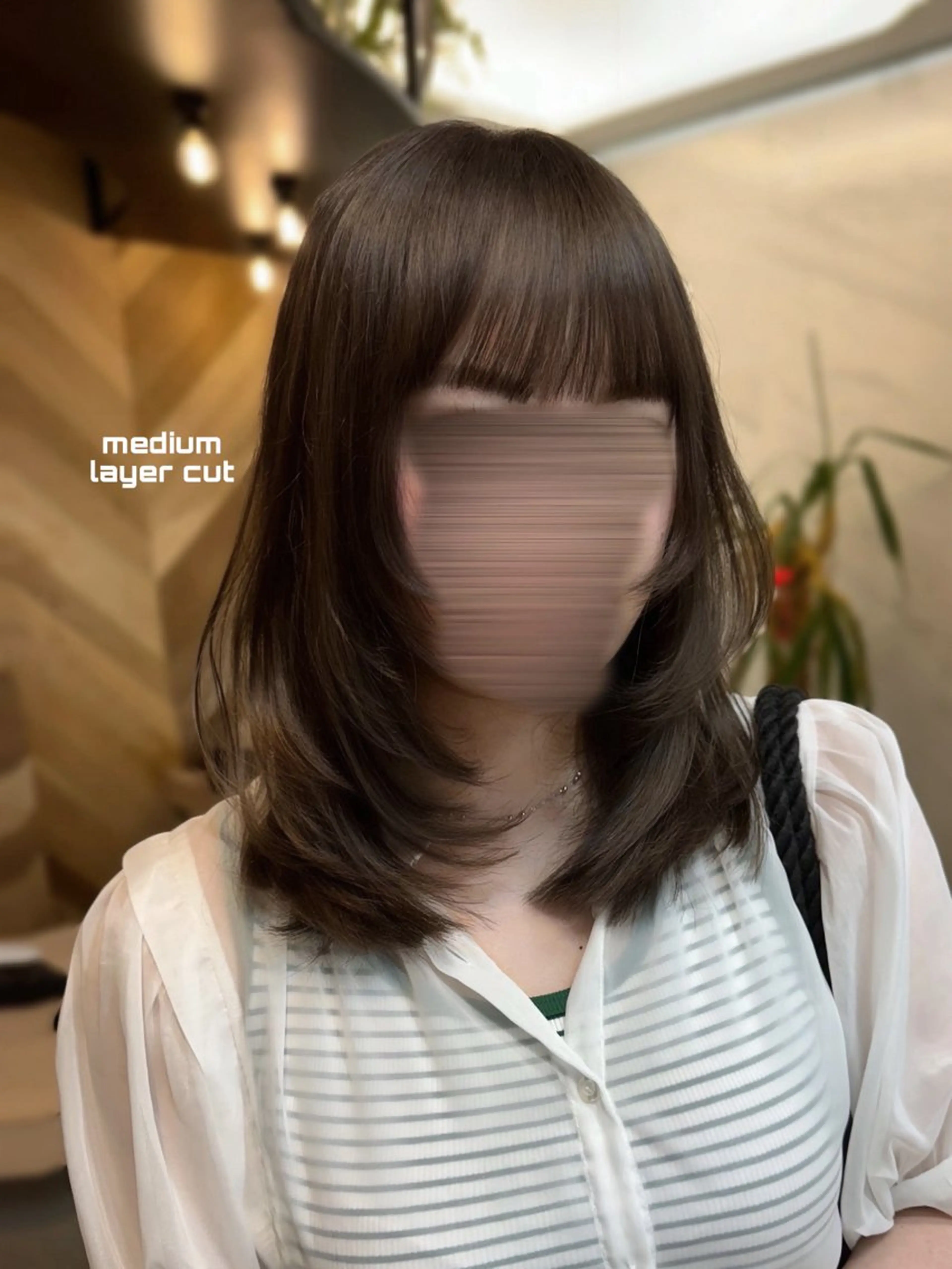 ミディアム カラー アッシュ アッシュグレー アッシュグレージュ グレージュ 韓国風ヘア Pocket仙台 💚モエリのヘアスタイル