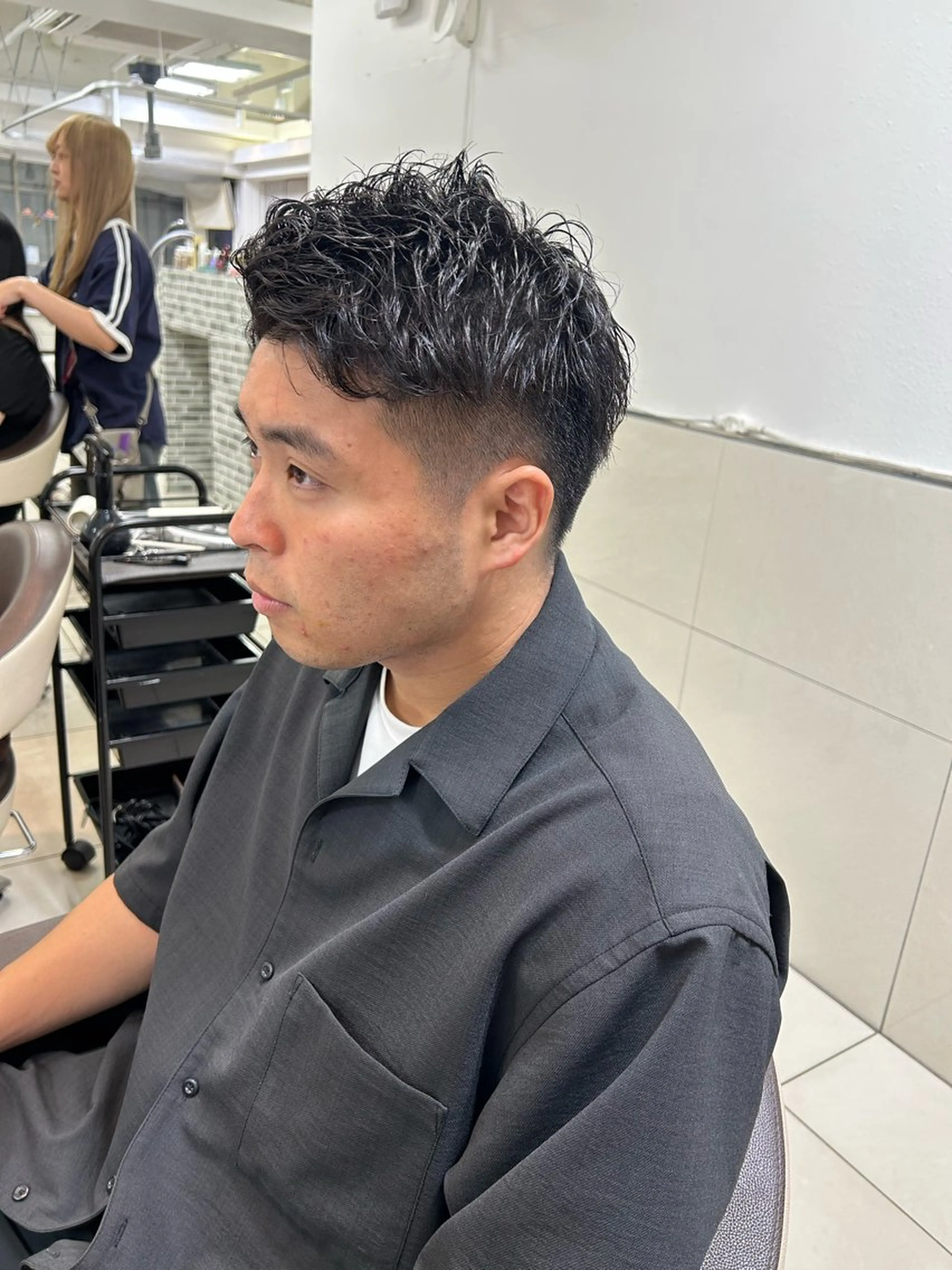 【メンズ限定🧑‼️ 特別価格❗️カットとセットでキメキメ！！✨✨】メンズカット&ヘアセット❗️の写真