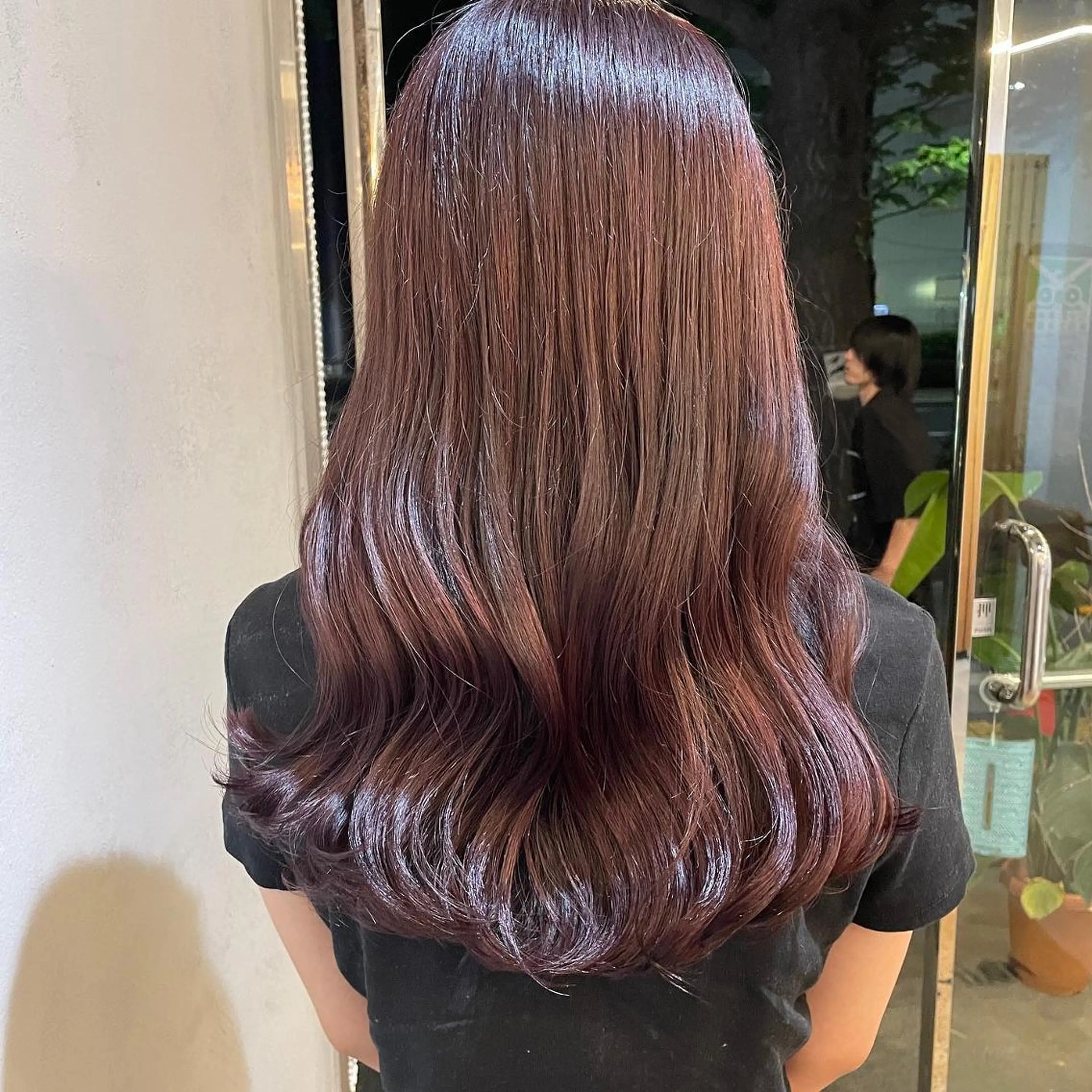 カラー ヘアアレンジ ブリーチ 透明感カラー ブリーチなしカラー 𝙢𝙞𝙮𝙪🎀 girly hairのヘアスタイル