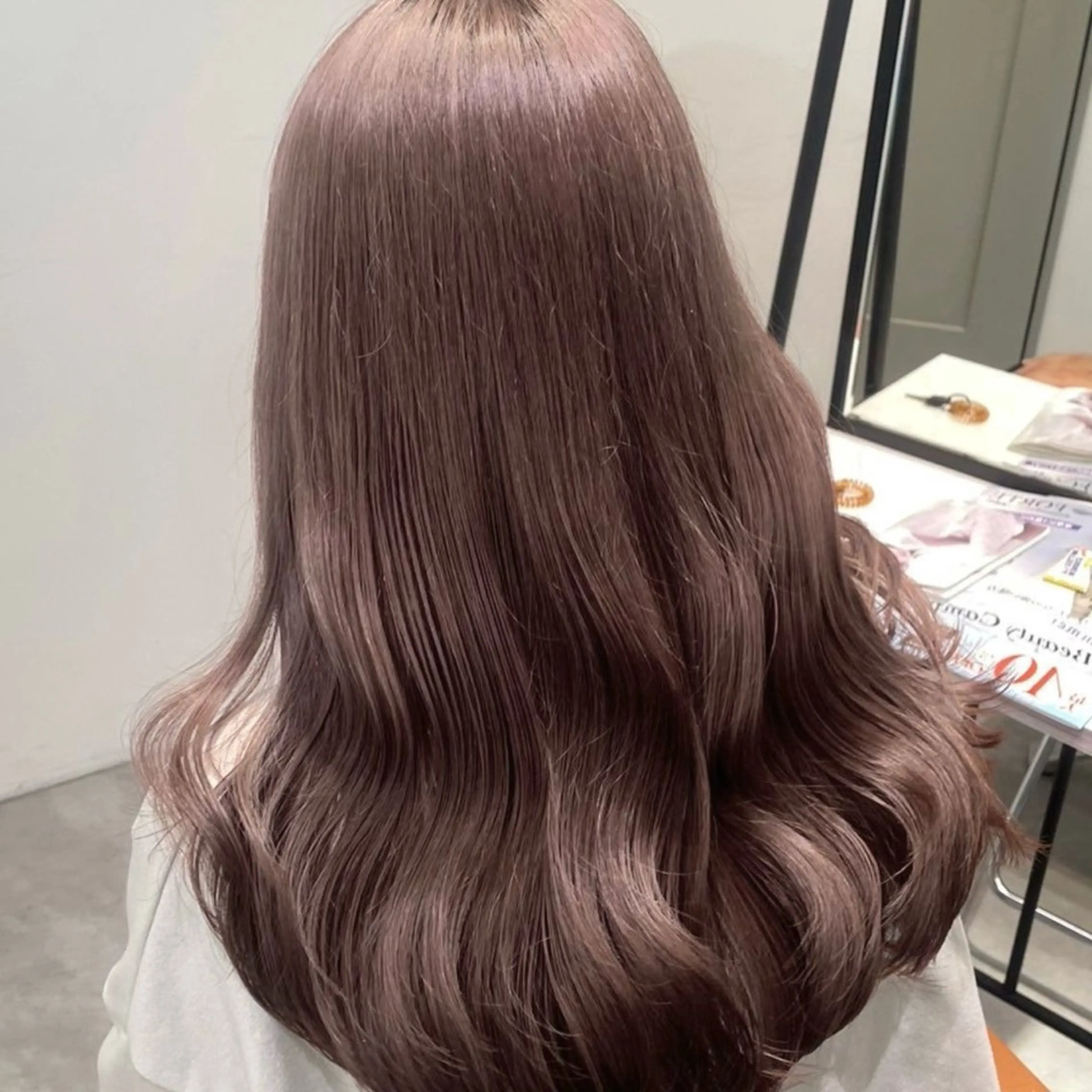ロング カラー ⟡.·Fuka/ ヘアメ🎀暖色カラーのヘアスタイル