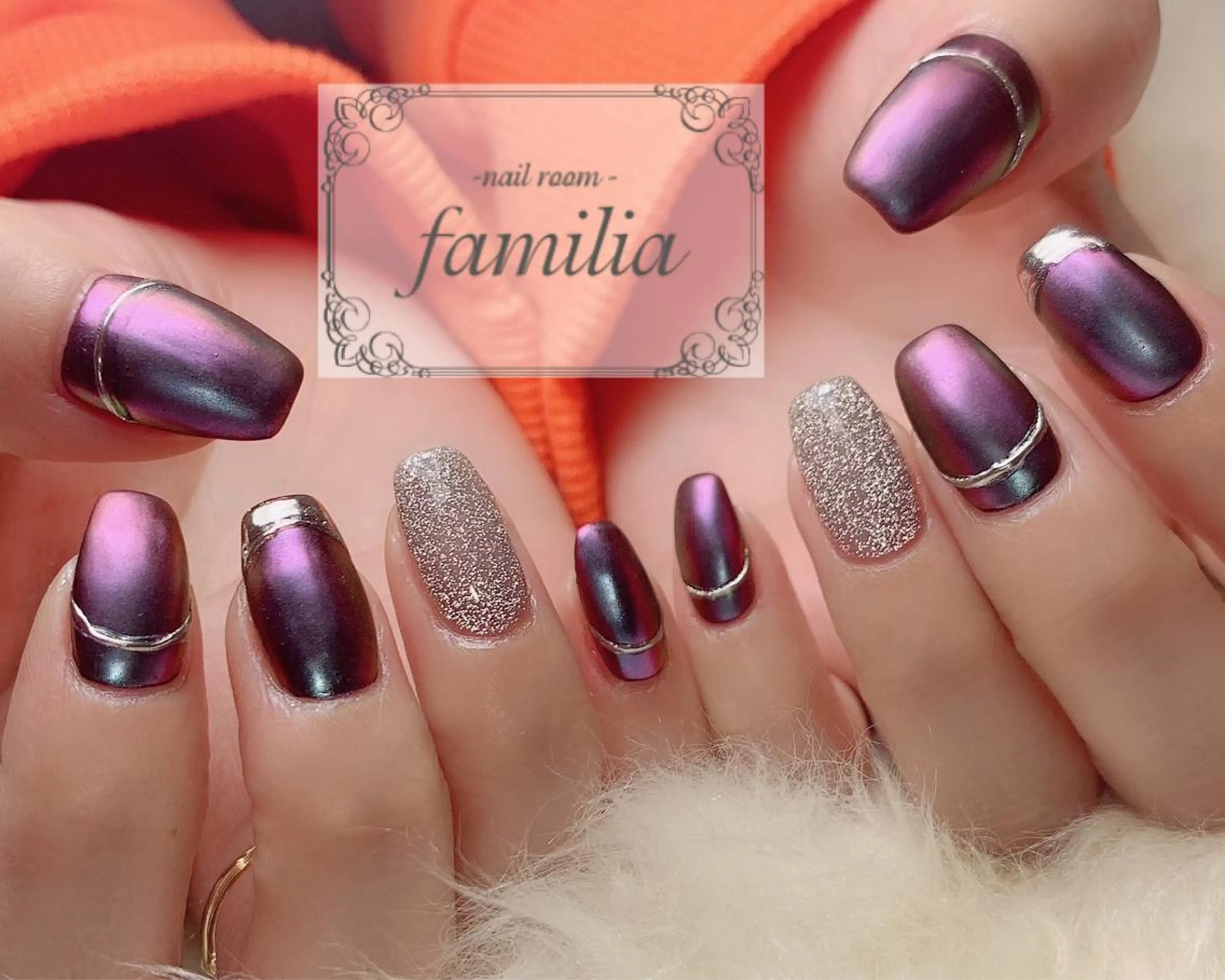 ネイル ハンドネイル -nailroom- familiaのネイルデザイン