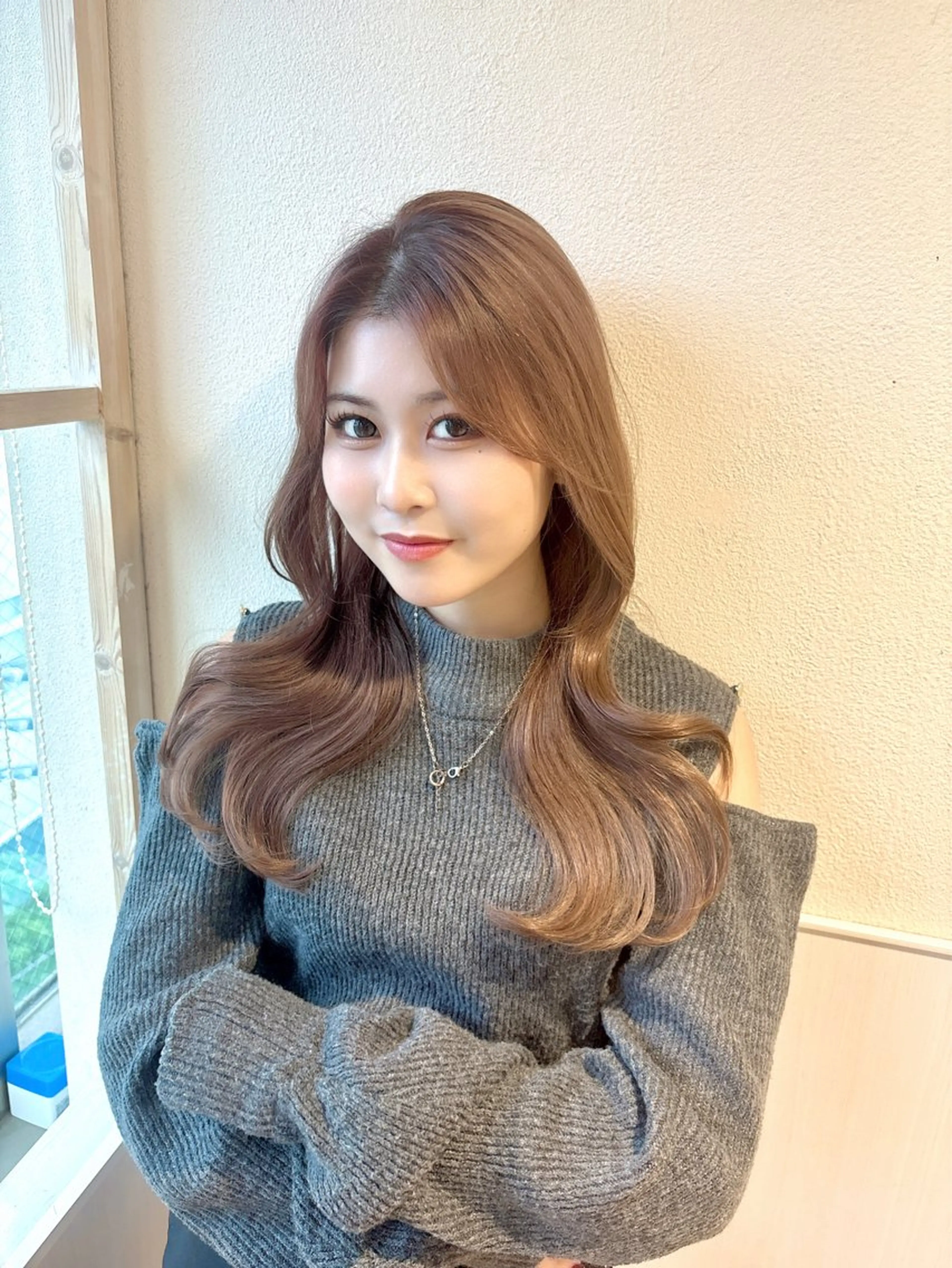 ロング カラー 髪質改善🍯/透明感 カラー/MANARUのヘアスタイル