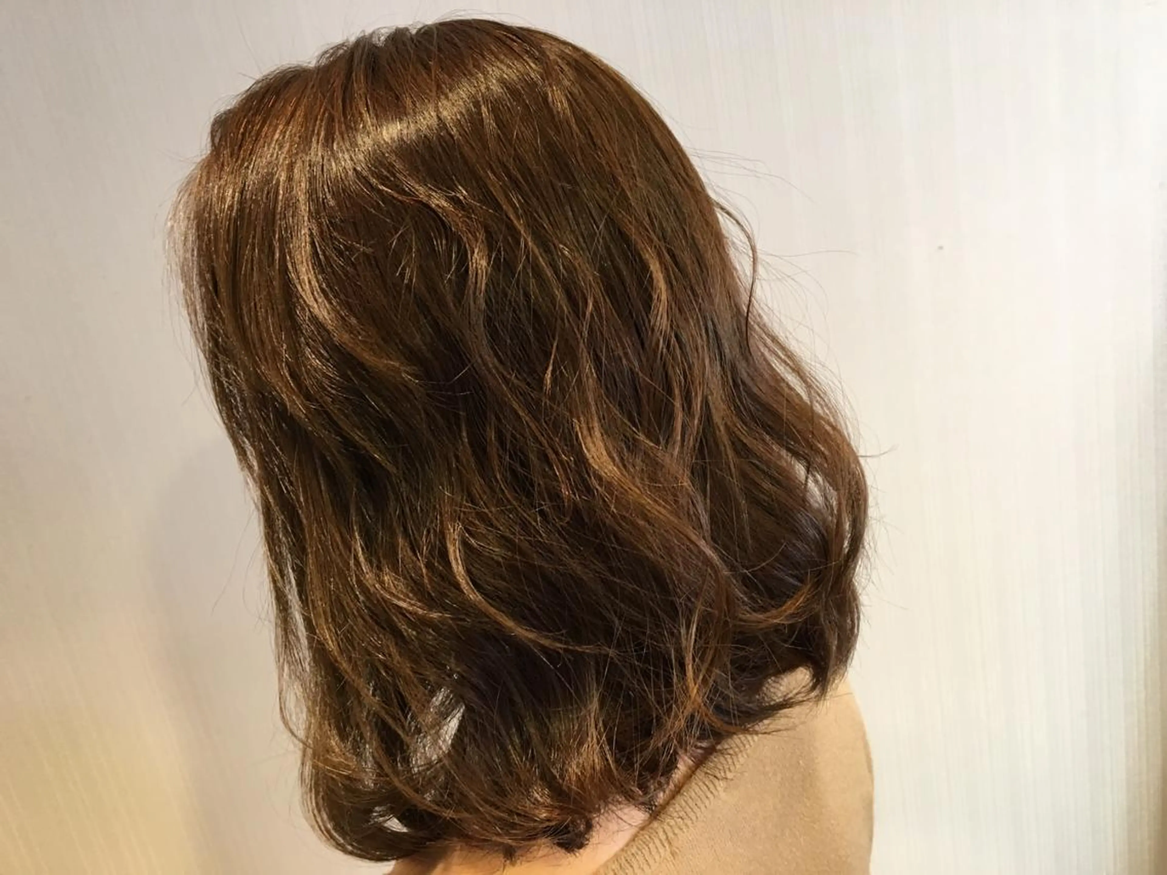 カラー 【mokuオーナー】 ちはるのヘアスタイル
