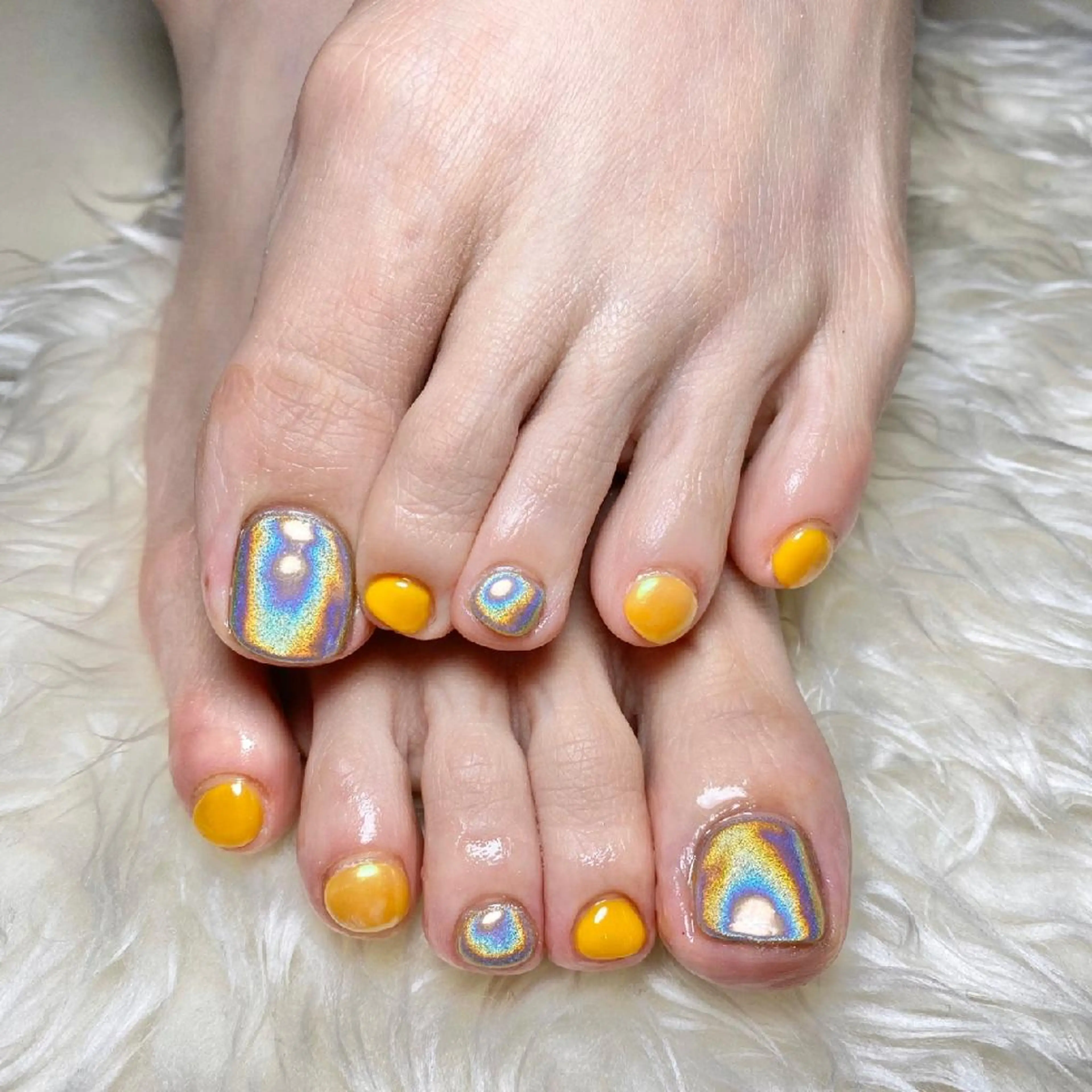 ネイル ミラーネイル ワンカラーネイル Nail&eye Belire 新宿のネイルデザイン