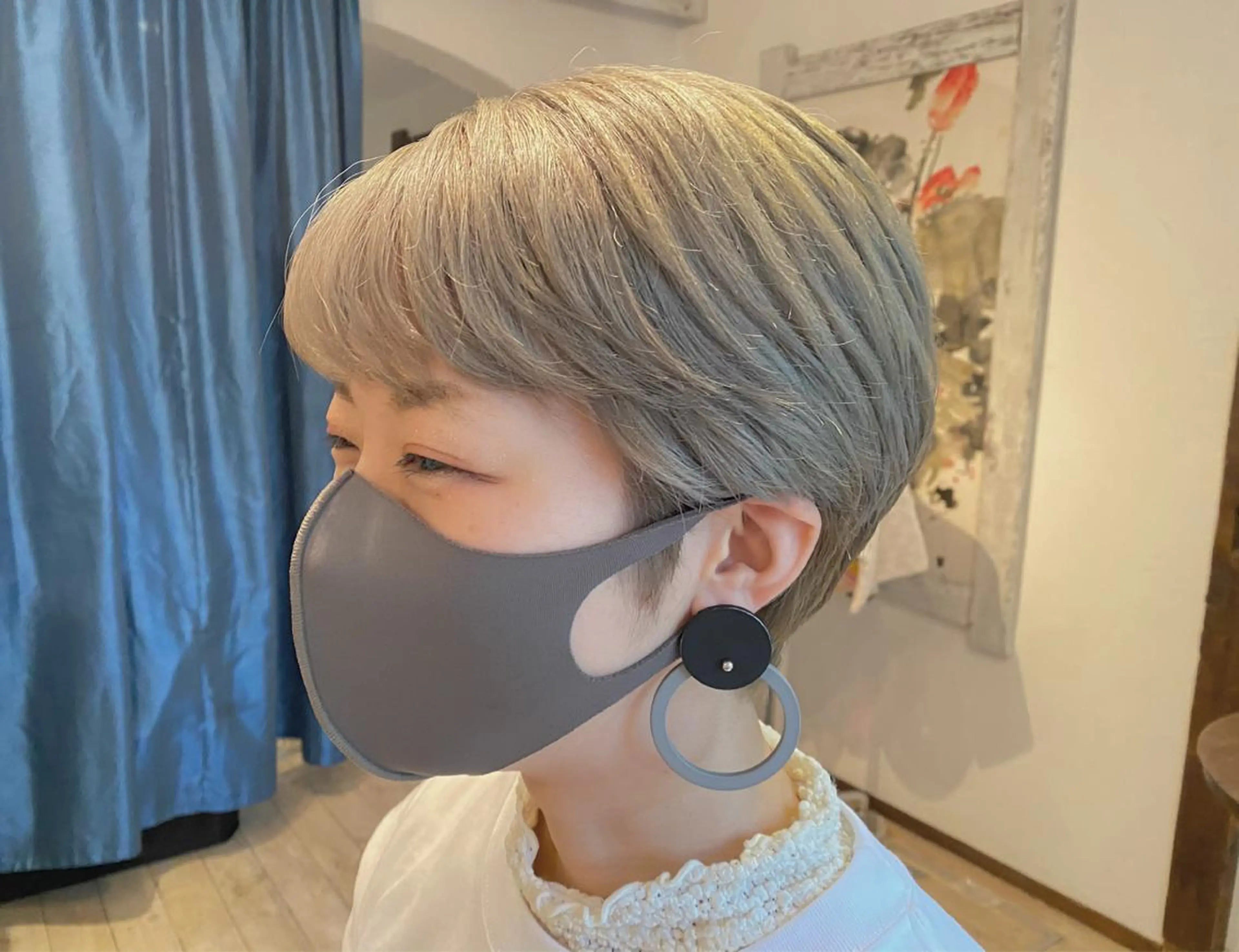 ケアカラー💗＋カット✂️💇‍♀️肩、首、頭のマッサージ付き✨の写真