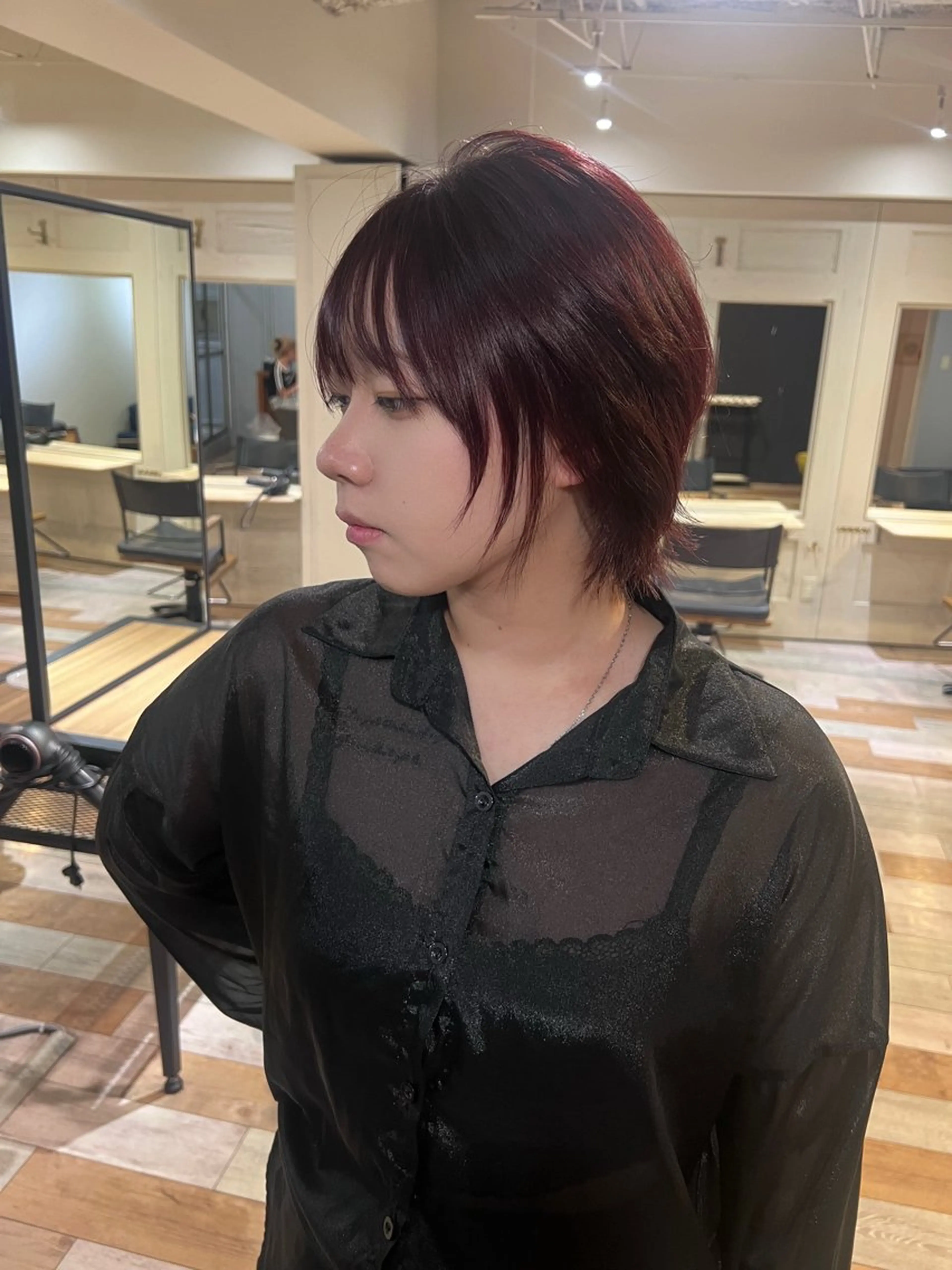 ショート カラー レイヤーカット ウルフカット カット 🌈デザインヘア職人 Kaede🌈のヘアスタイル