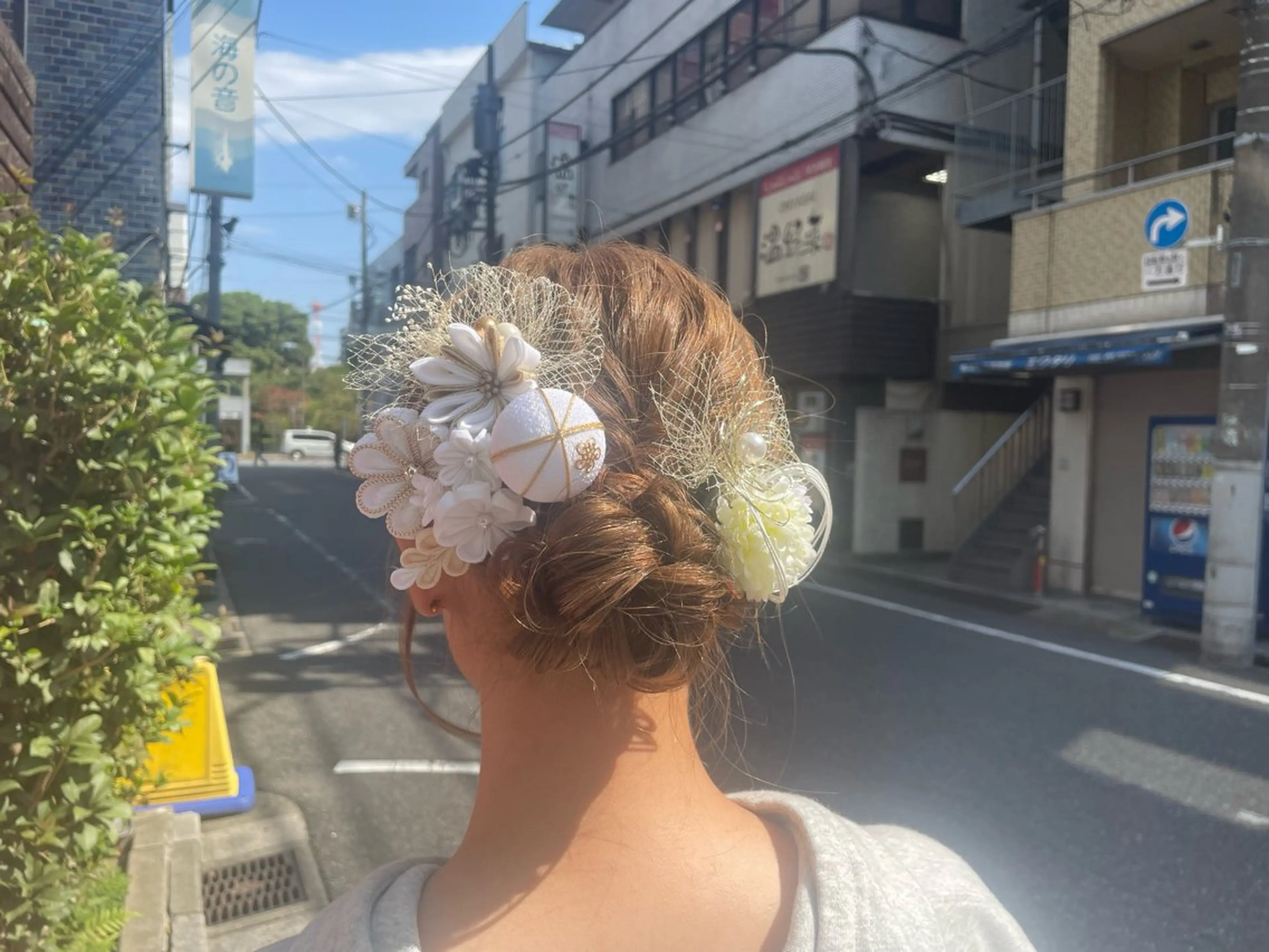 セミロング ヘアセット 量産ヘアセット/ ヘアメAyakaのヘアスタイル