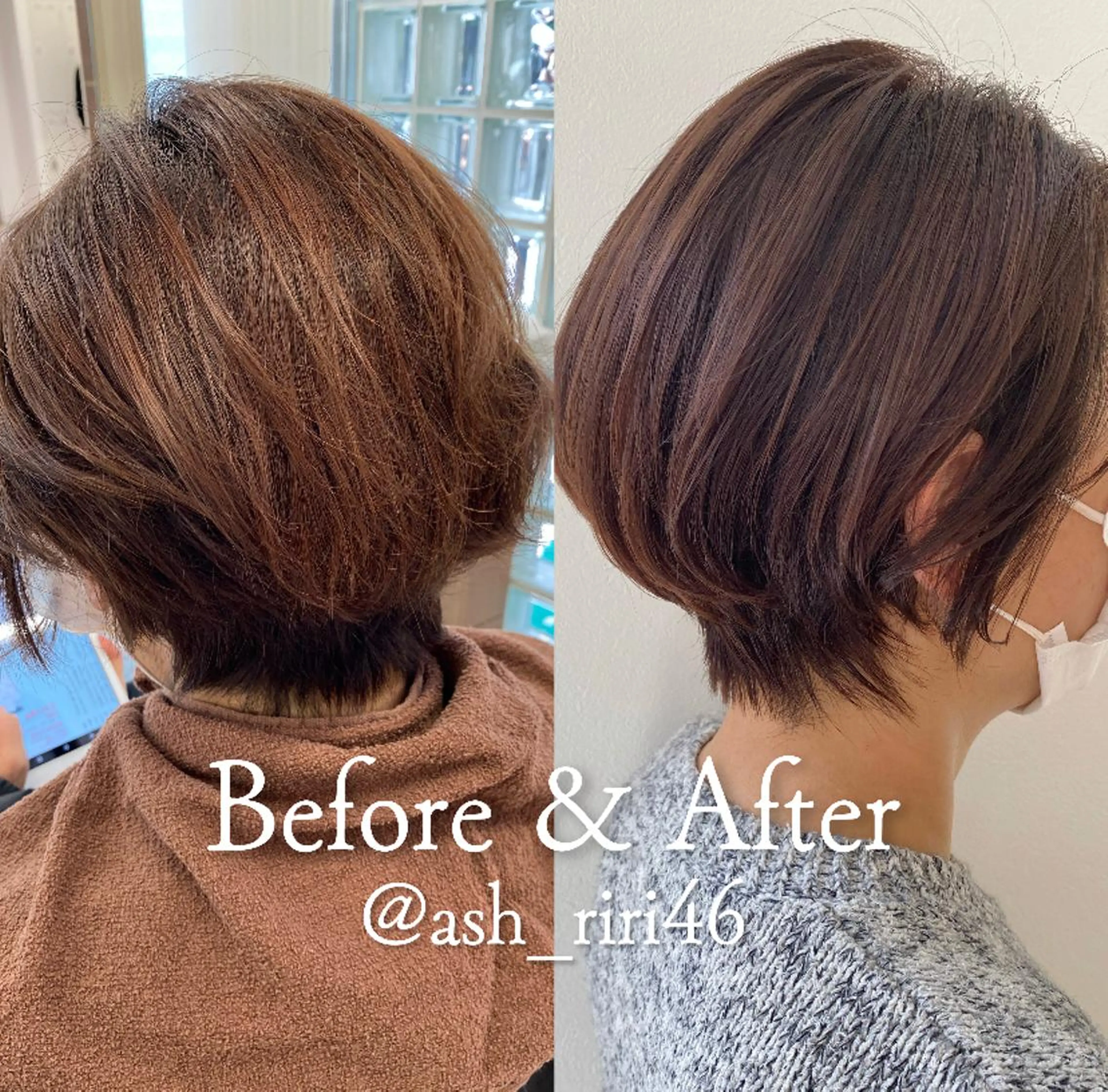 ショート カラー パーマ ヘアアレンジ 西山梨々【5/1〜 復帰致します🌼】のヘアスタイル