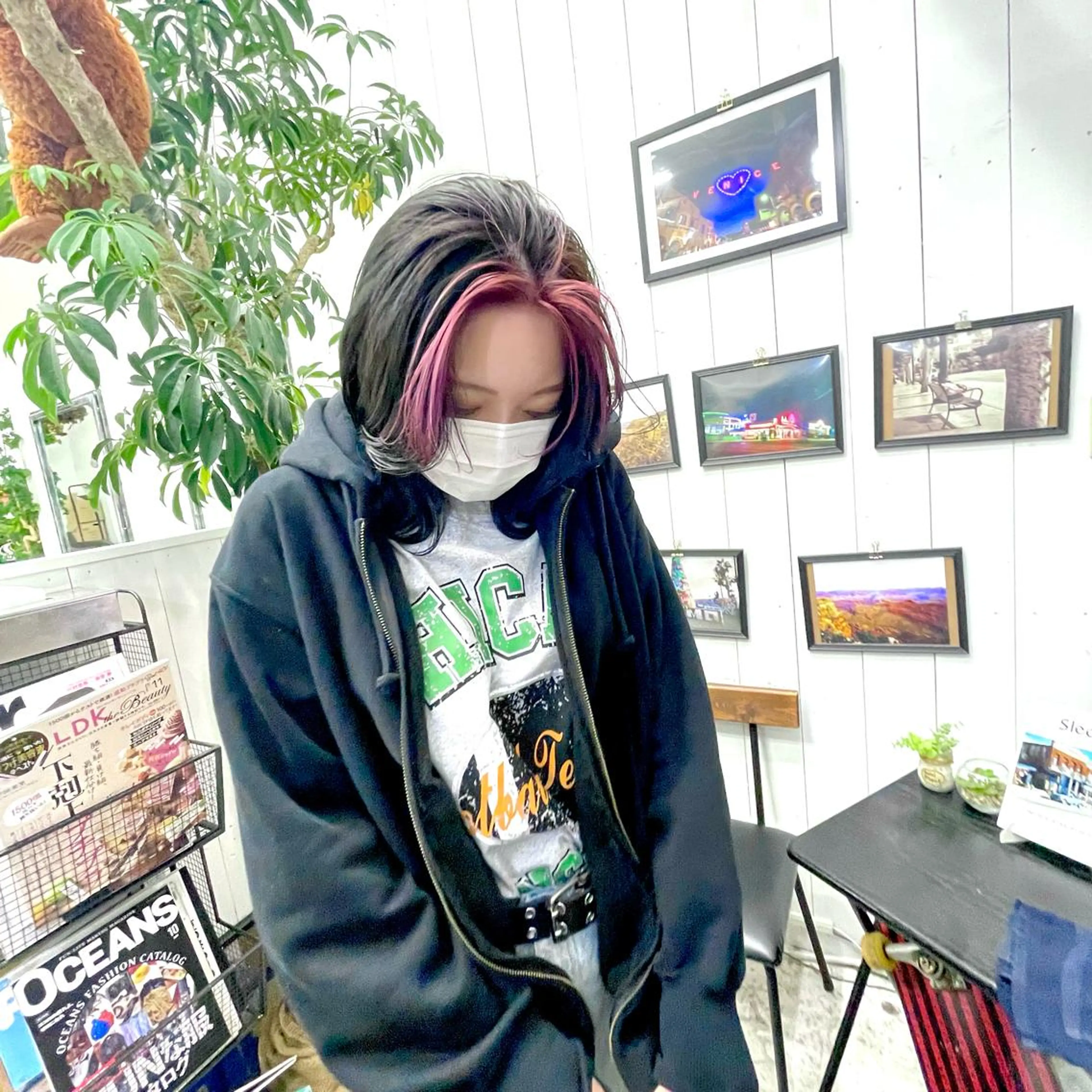 ミディアム カラー じゅんな VENICE/船橋駅のヘアスタイル