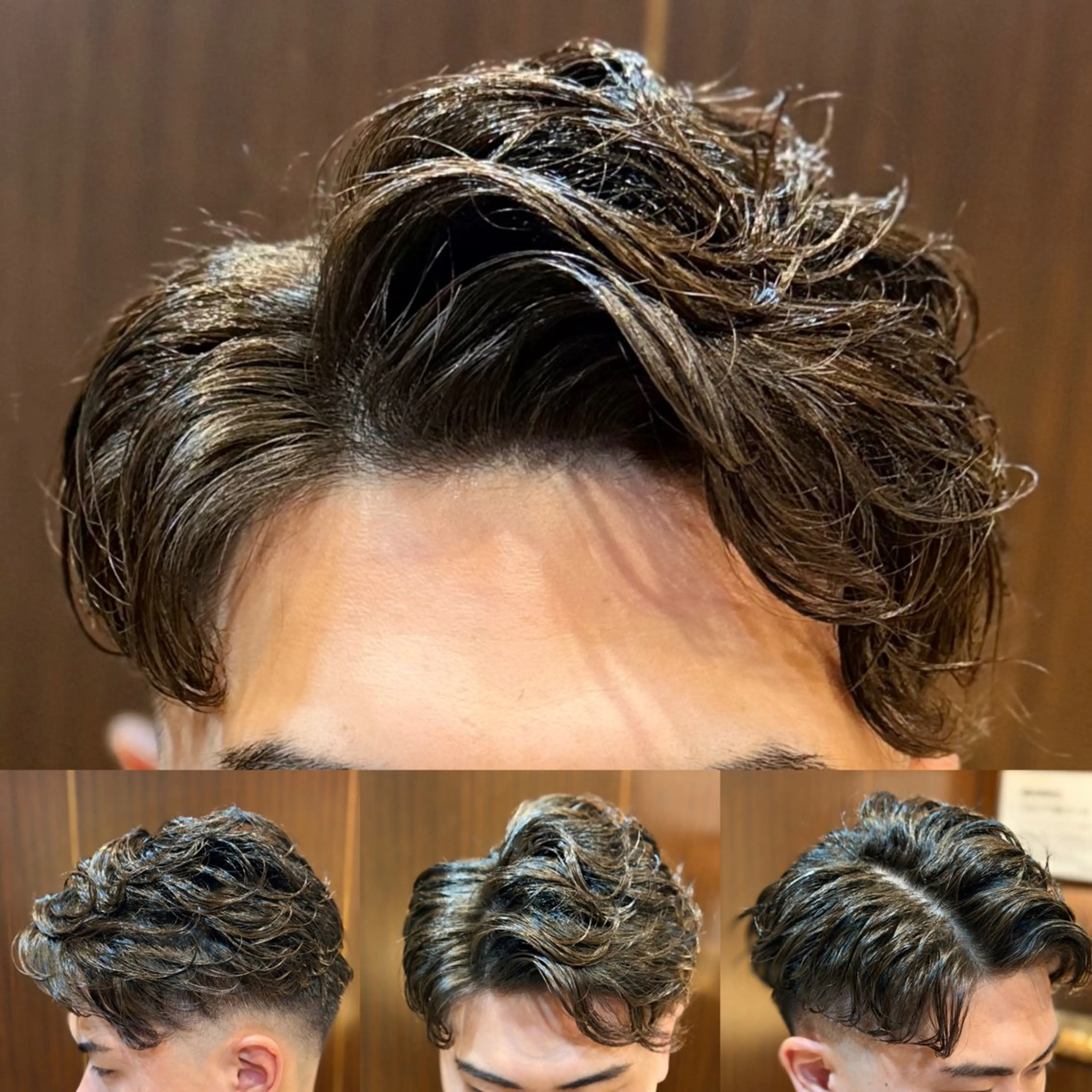 ショート パーマ メンズ 💈田上 立輝のヘアスタイル