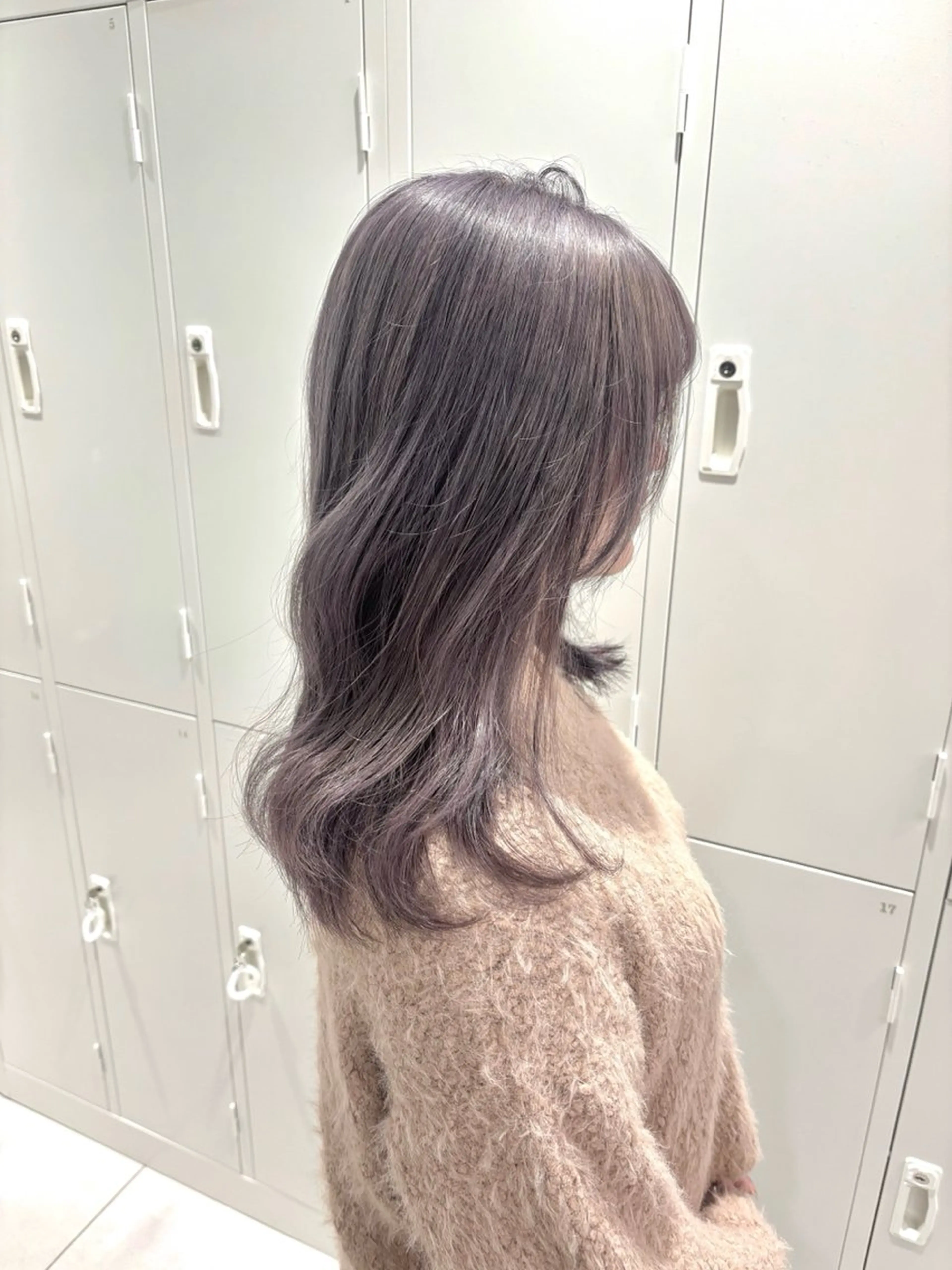 ミディアム カラー ヘアカラー トリートメント ヘッドスパ ヘアセット 透明感カラー・レイヤ ー🎀amika🎀のヘアスタイル