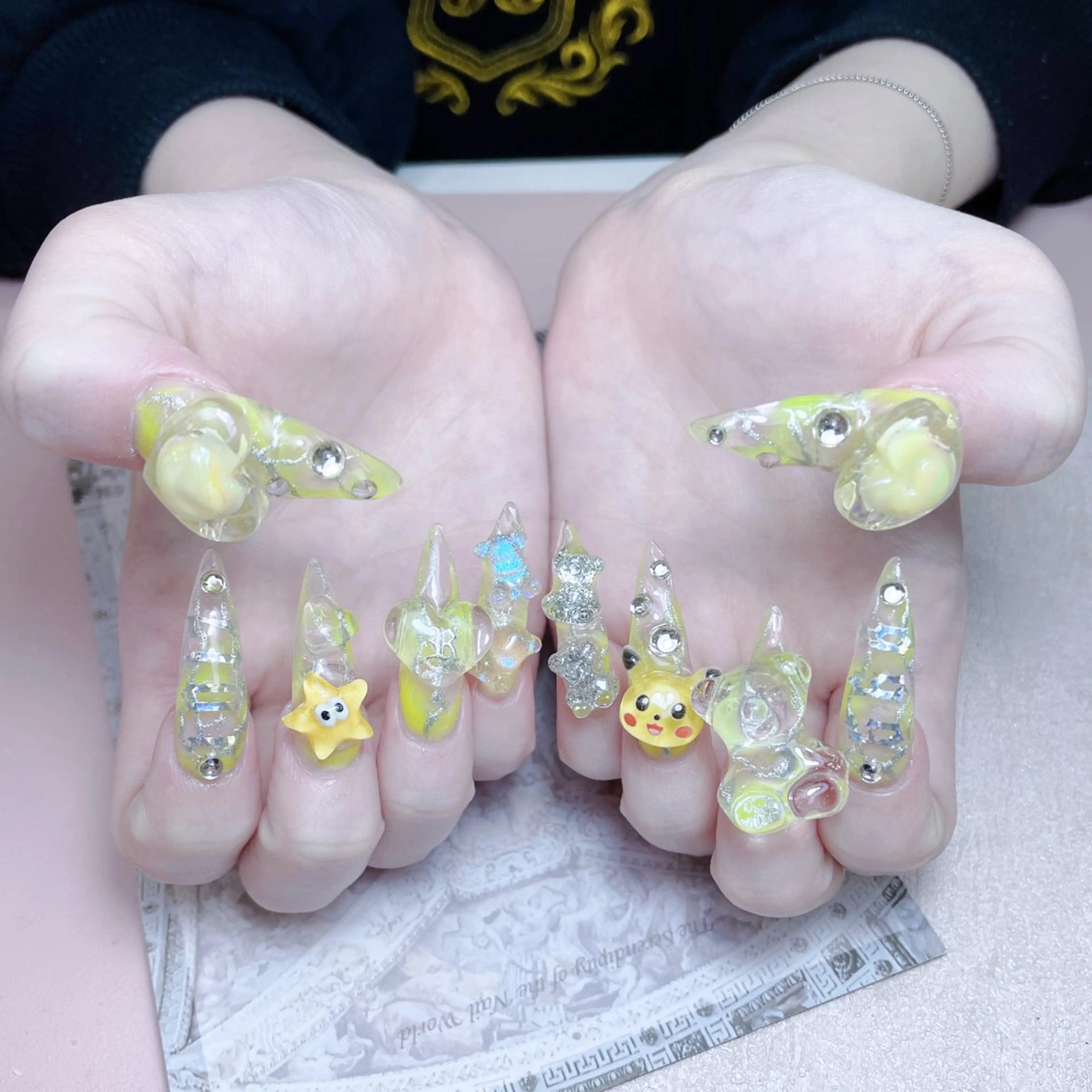 ネイル ハンドネイル Melody Nail所属・Melody 3D/スカルプ専門店のネイルデザイン