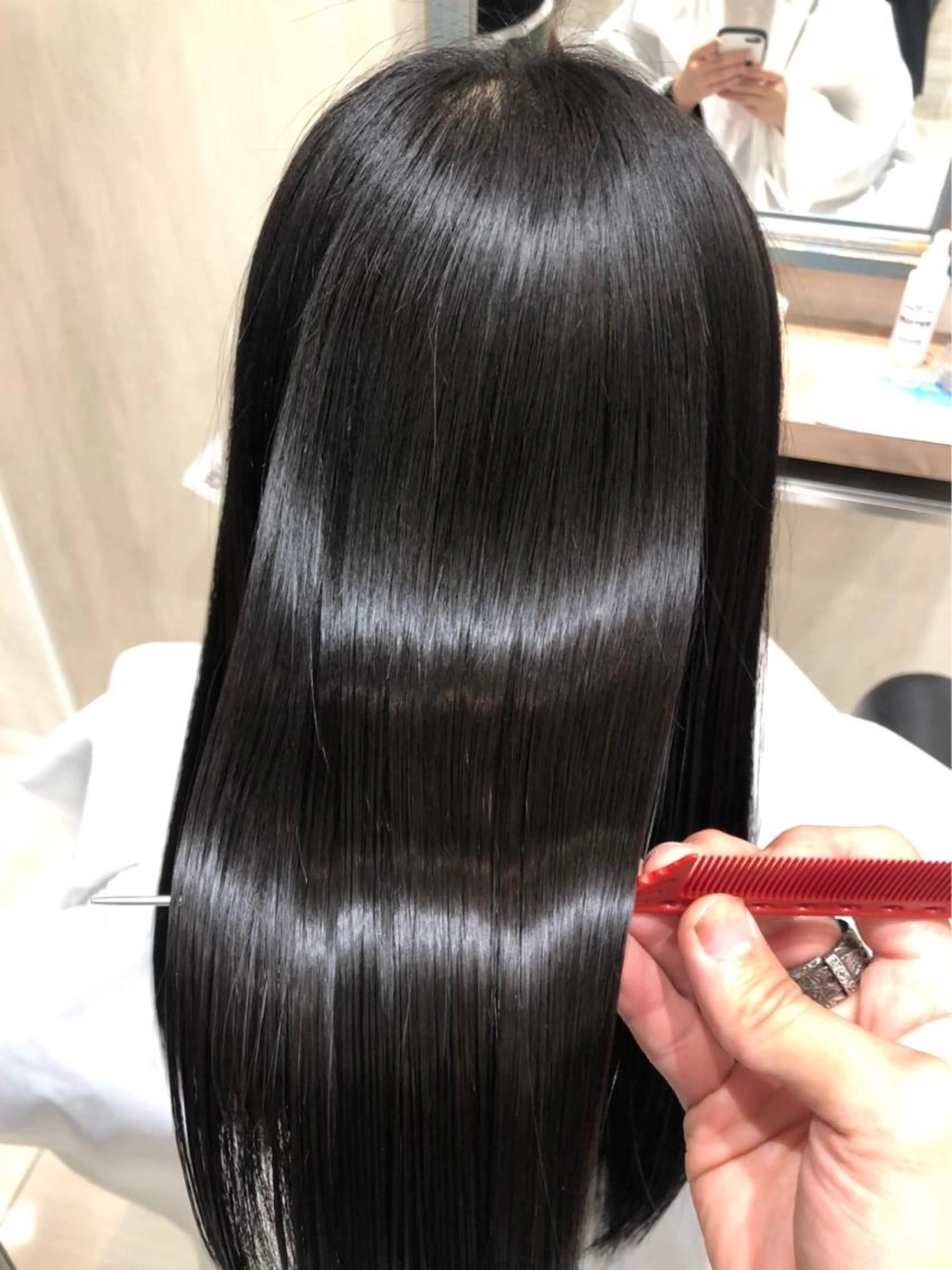 超低ダメージカラー+カット+オージュア2STEP¥12650の写真